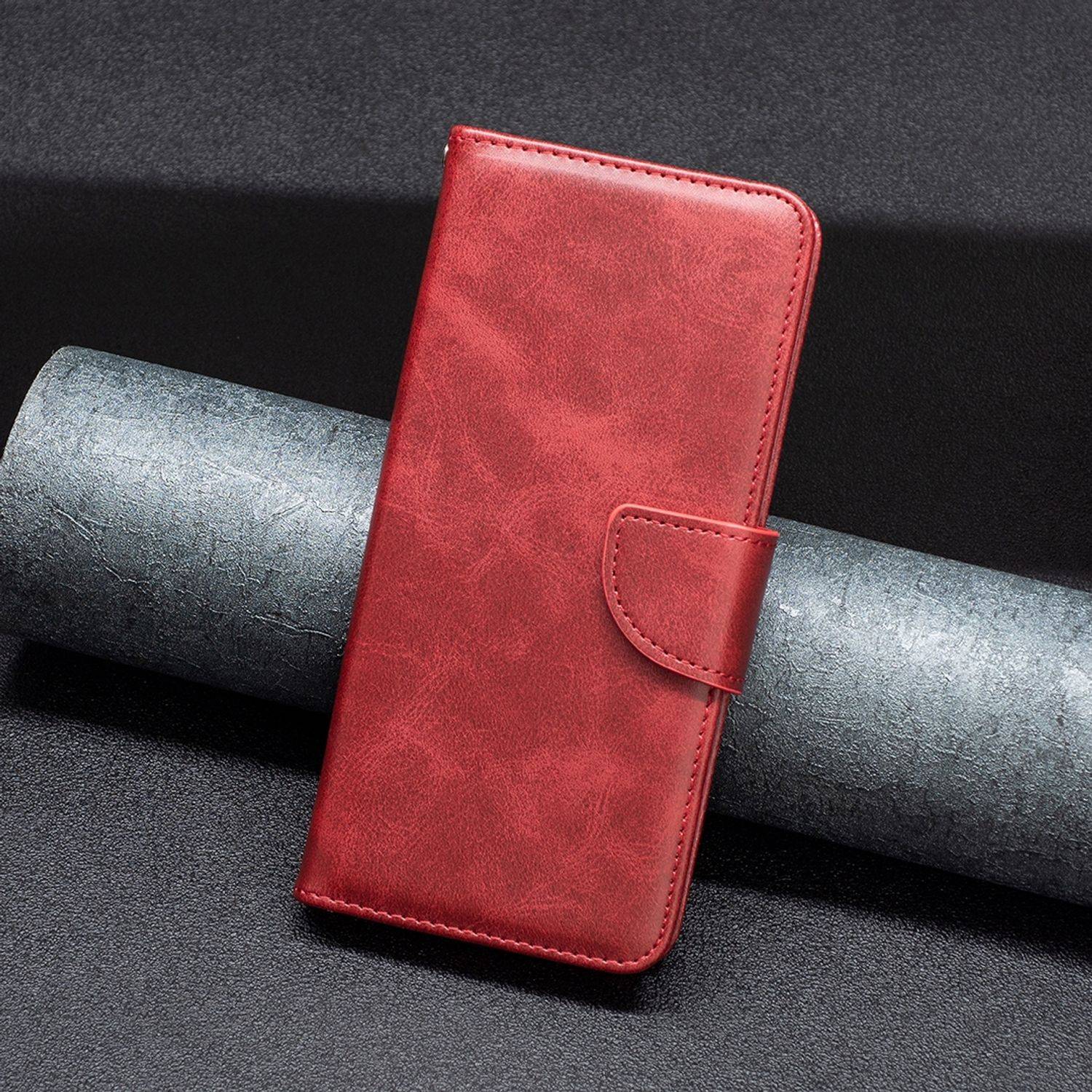 Hülle kompatibel mit Nokia G21 / G11 Kunstleder Handyhülle - Handy Case Rot