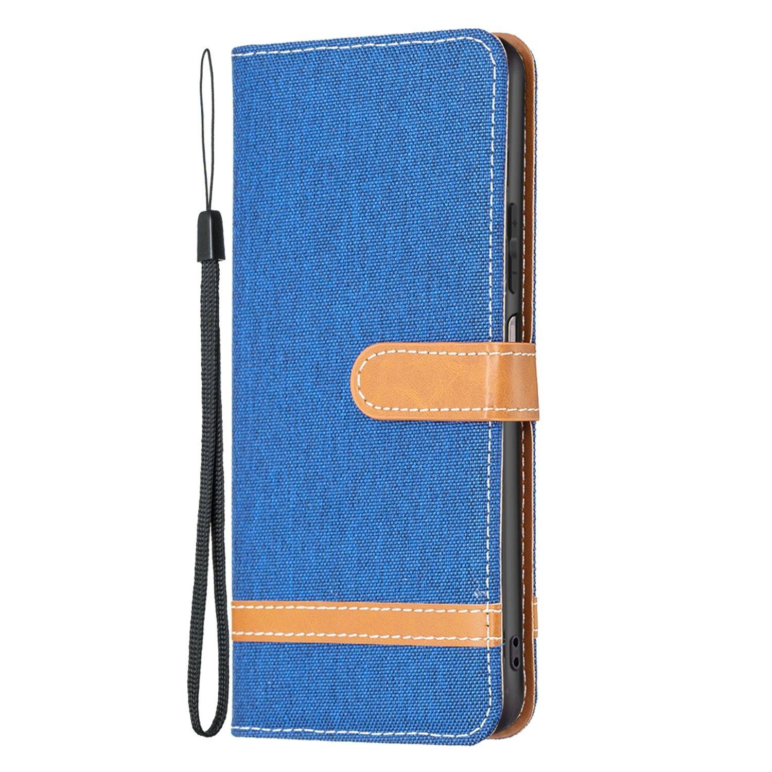 Hülle kompatibel mit Xiaomi Redmi Note 11 / Note 11S Global Kunstleder Handyhülle - Handy Case KÖNIGSBLAU