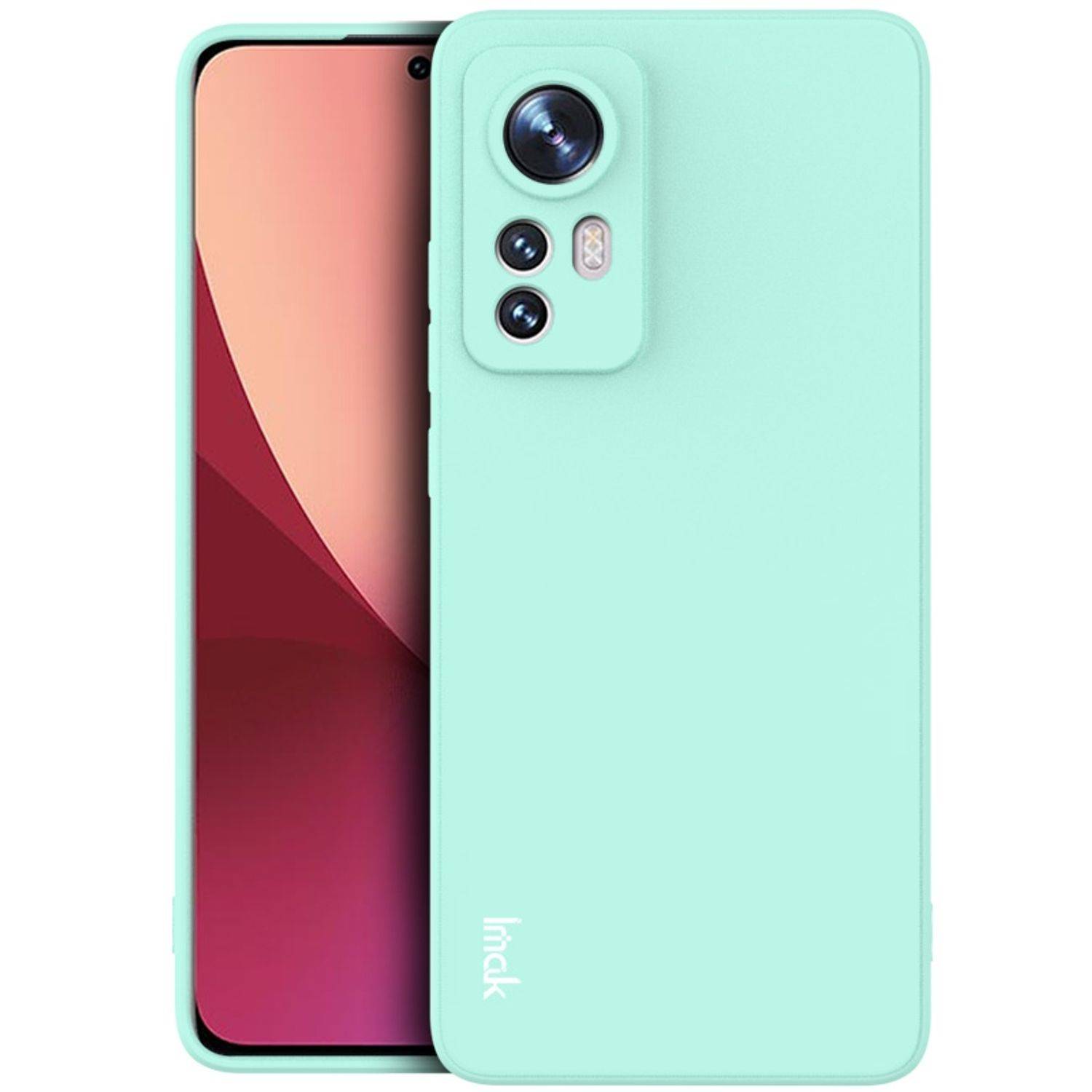 Hülle kompatibel mit Xiaomi 12 / 12X Kunststoff Soft Handyhülle - Handy Case Blau