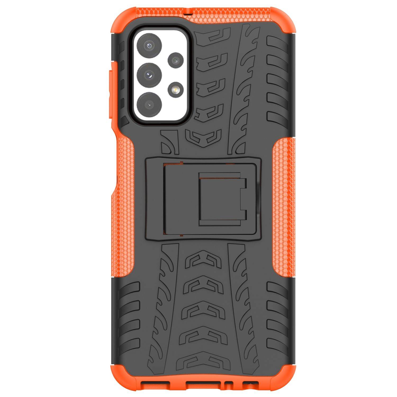 Hülle kompatibel mit Samsung Galaxy A23 Kunststoff Soft Handyhülle - Handy Case Orange