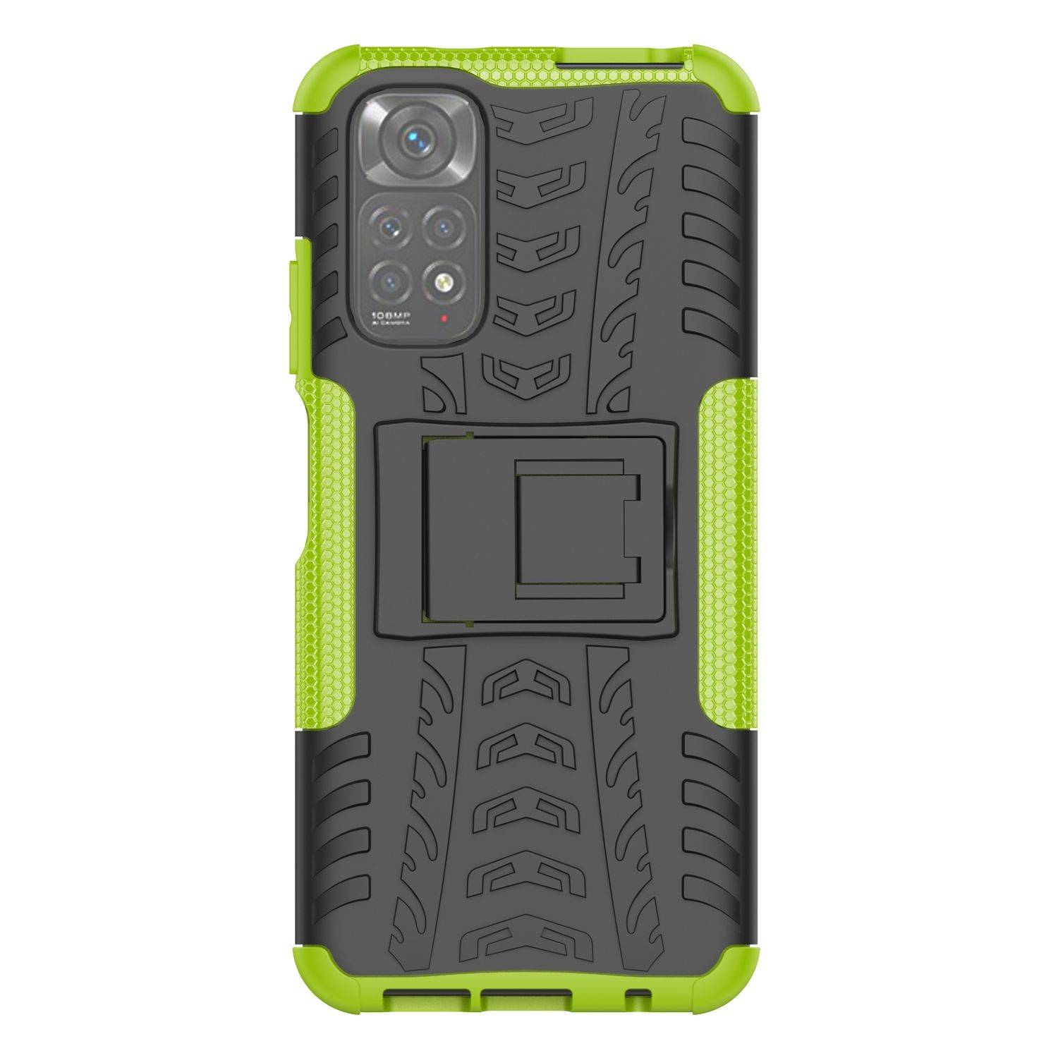 Hülle kompatibel mit Xiaomi Redmi Note 11 / Note 11S Global Kunststoff Soft Handyhülle - Handy Case Grün