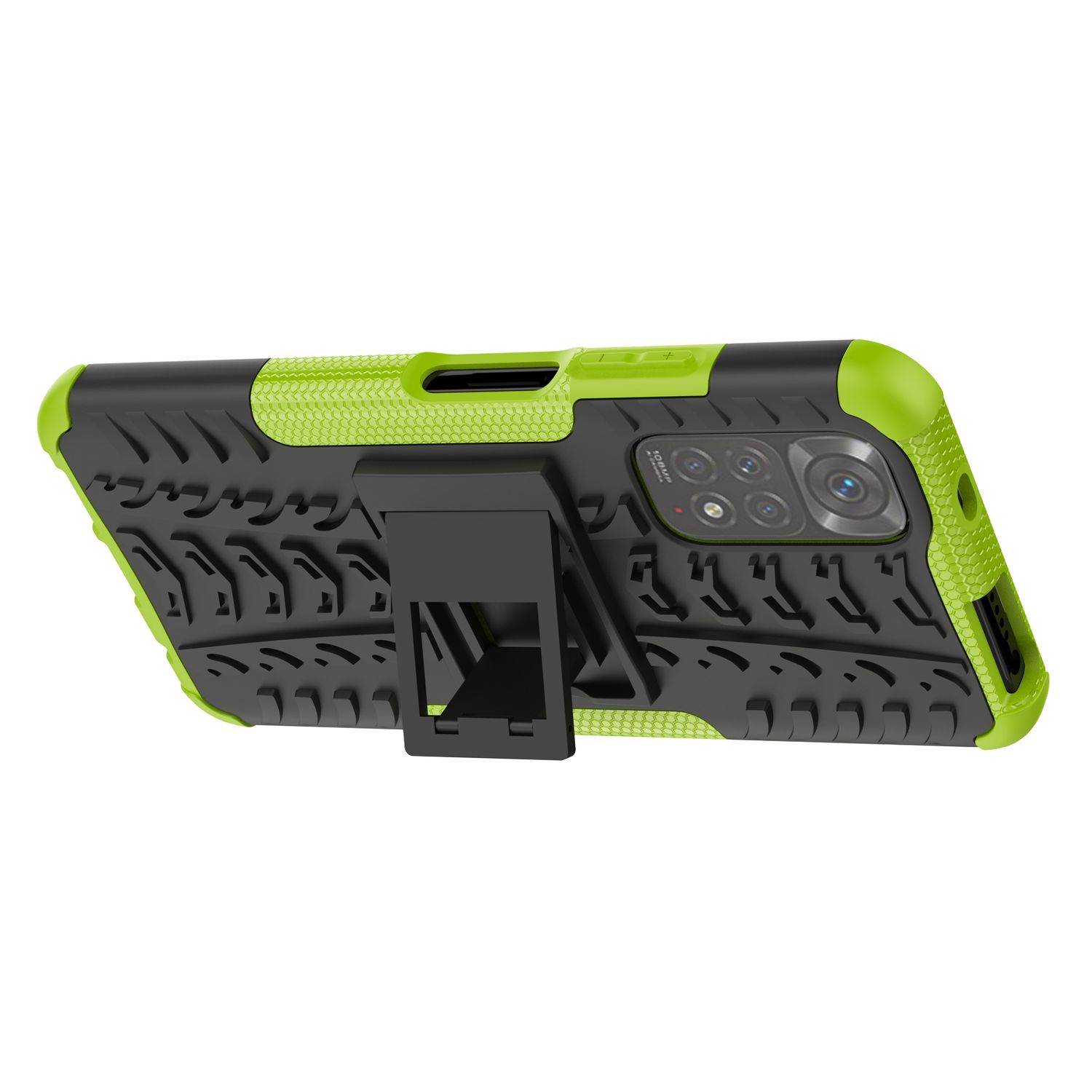 Hülle kompatibel mit Xiaomi Redmi Note 11 / Note 11S Global Kunststoff Soft Handyhülle - Handy Case Grün