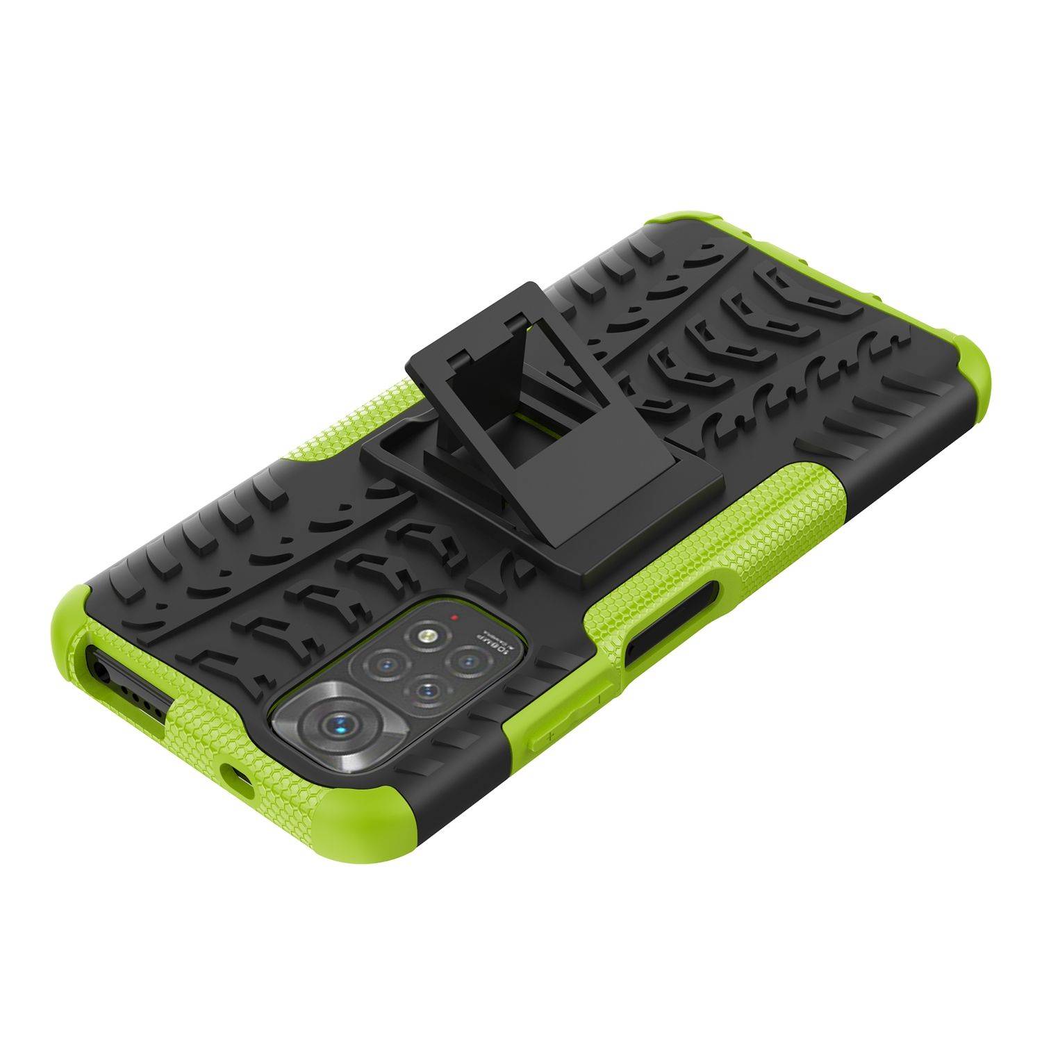 Hülle kompatibel mit Xiaomi Redmi Note 11 / Note 11S Global Kunststoff Soft Handyhülle - Handy Case Grün