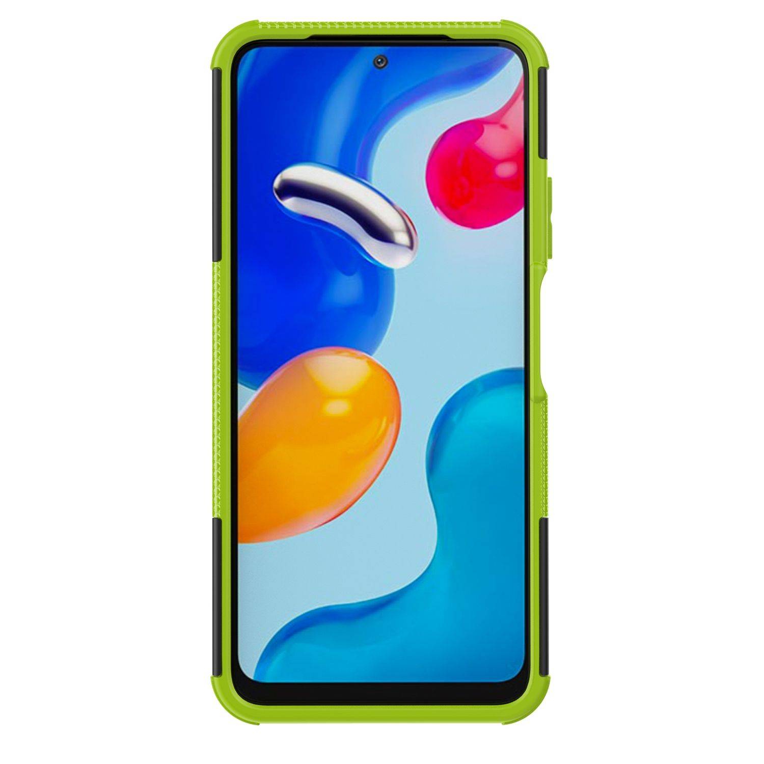 Hülle kompatibel mit Xiaomi Redmi Note 11 / Note 11S Global Kunststoff Soft Handyhülle - Handy Case Grün