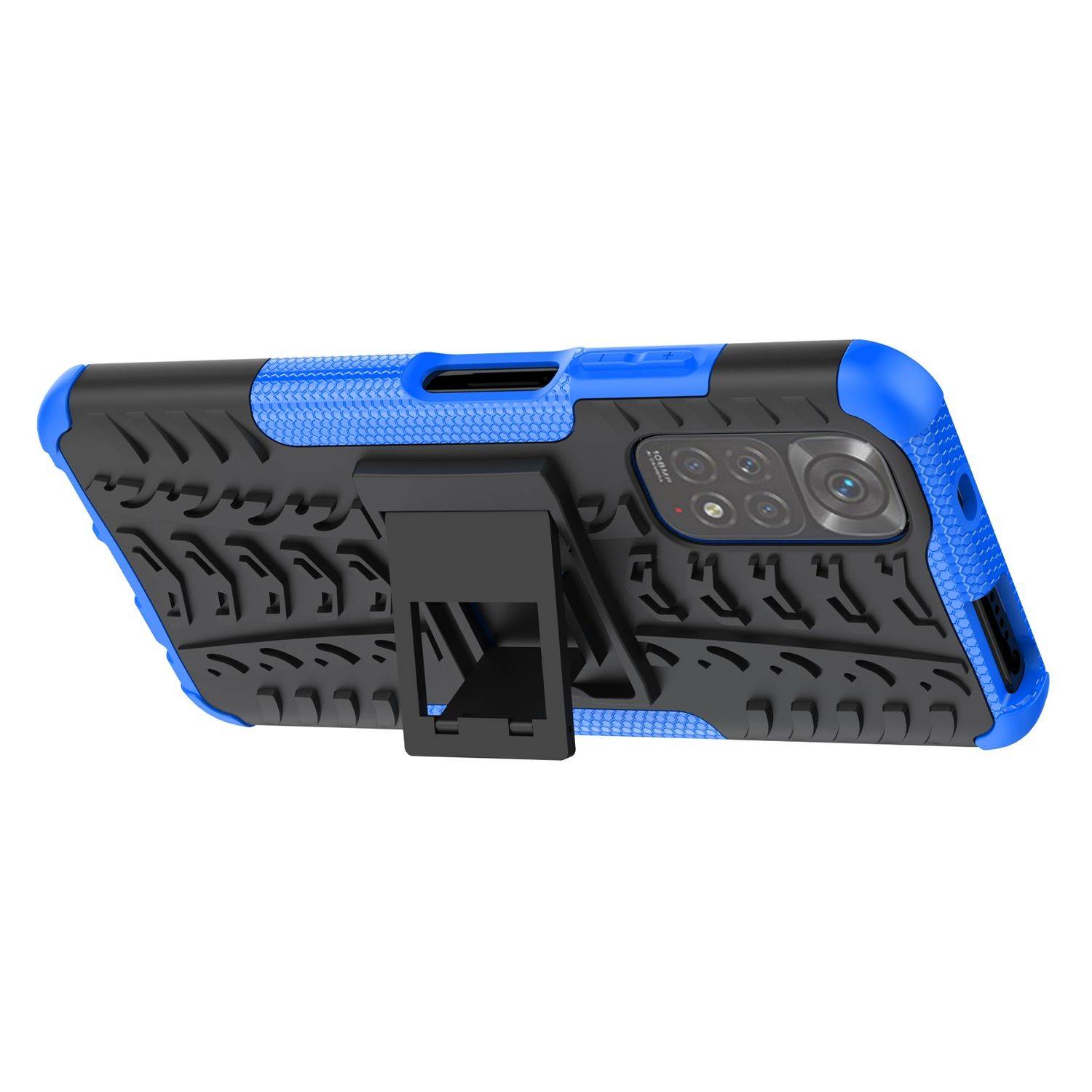 Hülle kompatibel mit Xiaomi Redmi Note 11 / Note 11S Global Kunststoff Soft Handyhülle - Handy Case Blau