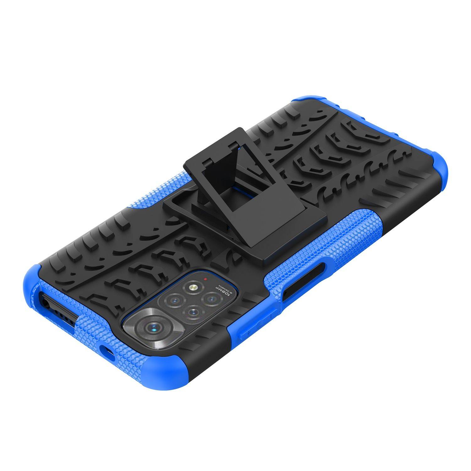 Hülle kompatibel mit Xiaomi Redmi Note 11 / Note 11S Global Kunststoff Soft Handyhülle - Handy Case Blau