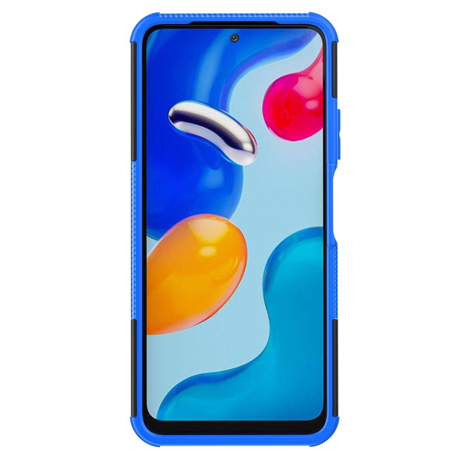 Hülle kompatibel mit Xiaomi Redmi Note 11 / Note 11S Global Kunststoff Soft Handyhülle - Handy Case Blau