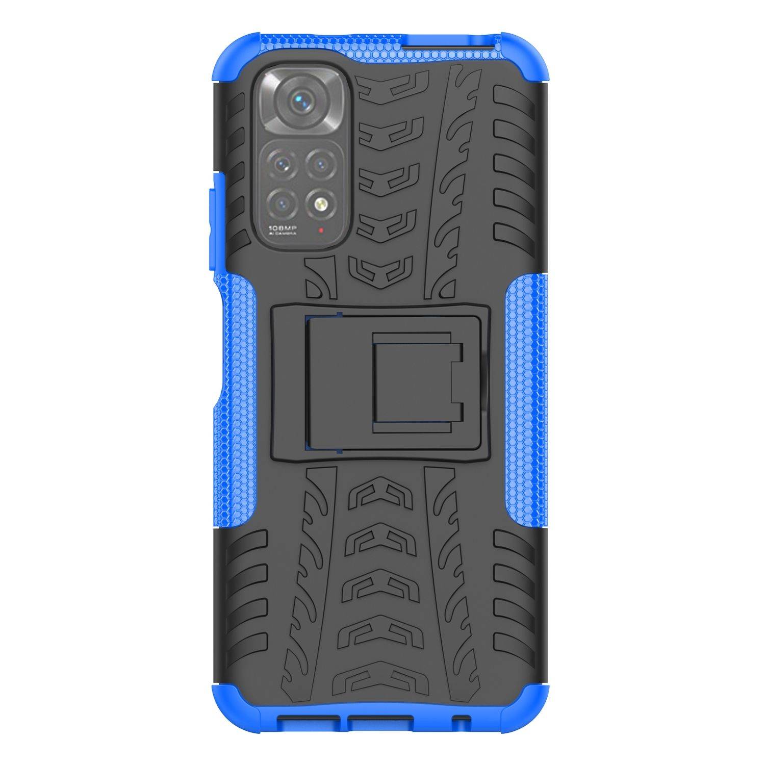 Hülle kompatibel mit Xiaomi Redmi Note 11 / Note 11S Global Kunststoff Soft Handyhülle - Handy Case Blau
