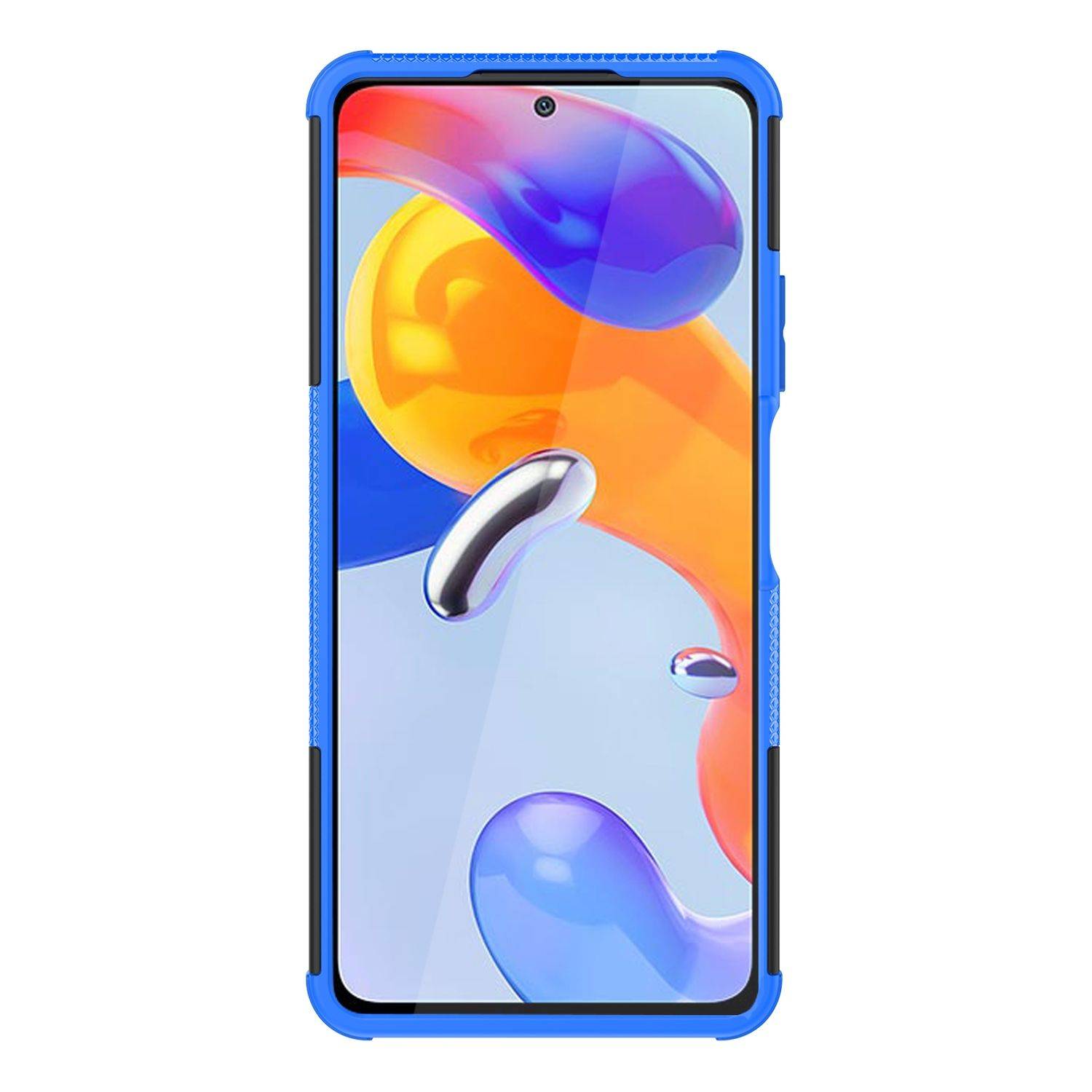 Hülle kompatibel mit Xiaomi Redmi Note 11 Pro / Note 11 Pro+ 5G Kunststoff Soft Handyhülle - Handy Case Blau
