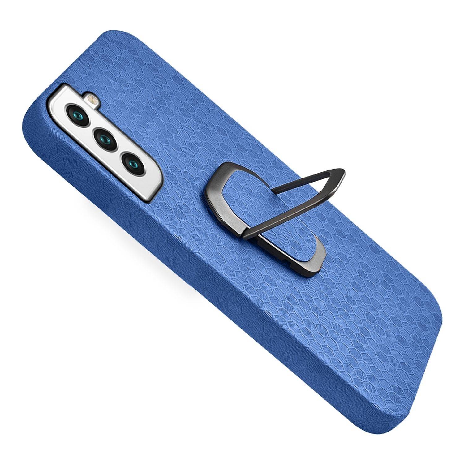 Hülle kompatibel mit Samsung Galaxy S22 5G Kunststoff Soft Handyhülle - Handy Case Navy Blau