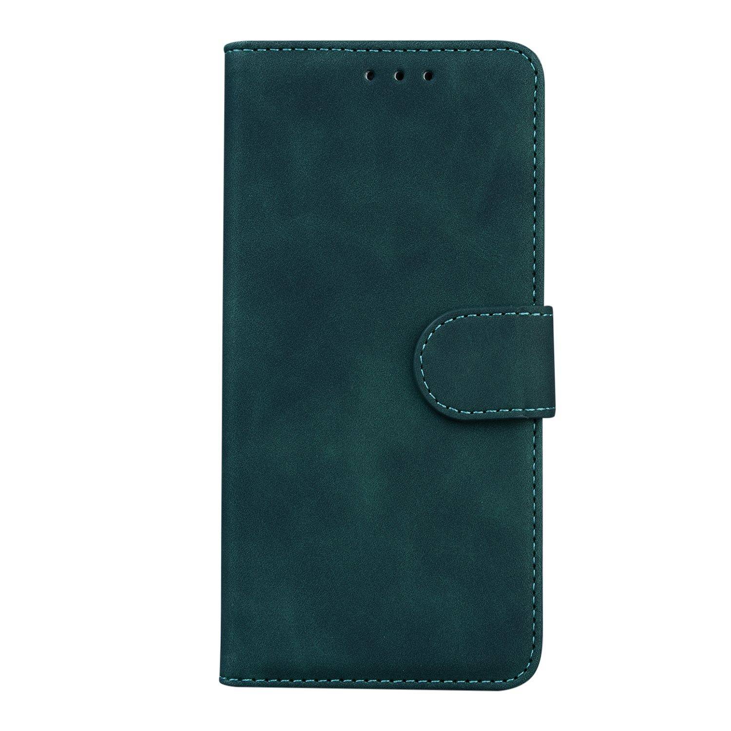 Hülle kompatibel mit Samsung Galaxy A03 Kunstleder Handyhülle - Handy Case Grün