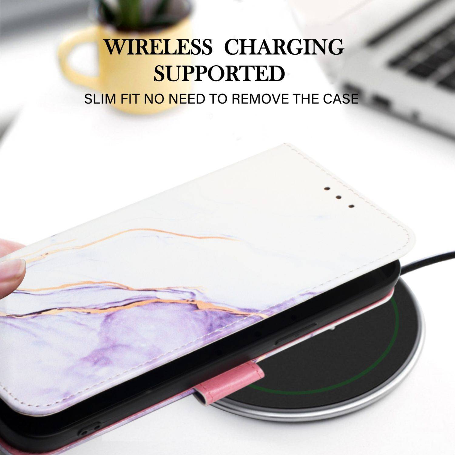 Hülle kompatibel mit Samsung Galaxy A03 Kunstleder Handyhülle - Handy Case Motiv 5