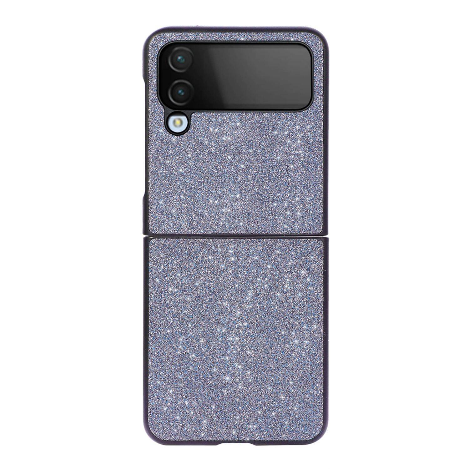 Hülle kompatibel mit Samsung Galaxy Z Flip4 5G Kunststoff Soft Handyhülle - Handy Case Schwarz