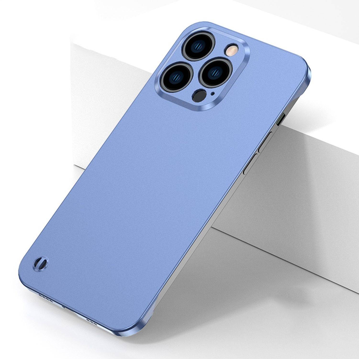 Hülle kompatibel mit Apple iPhone 13 Pro Max Kunststoff Soft Handyhülle - Handy Case Violett