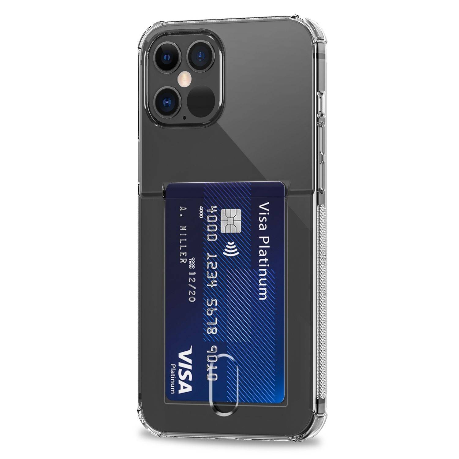 Hülle kompatibel mit Apple iPhone 14 Pro Kunststoff Soft Handyhülle - Handy Case Transparent