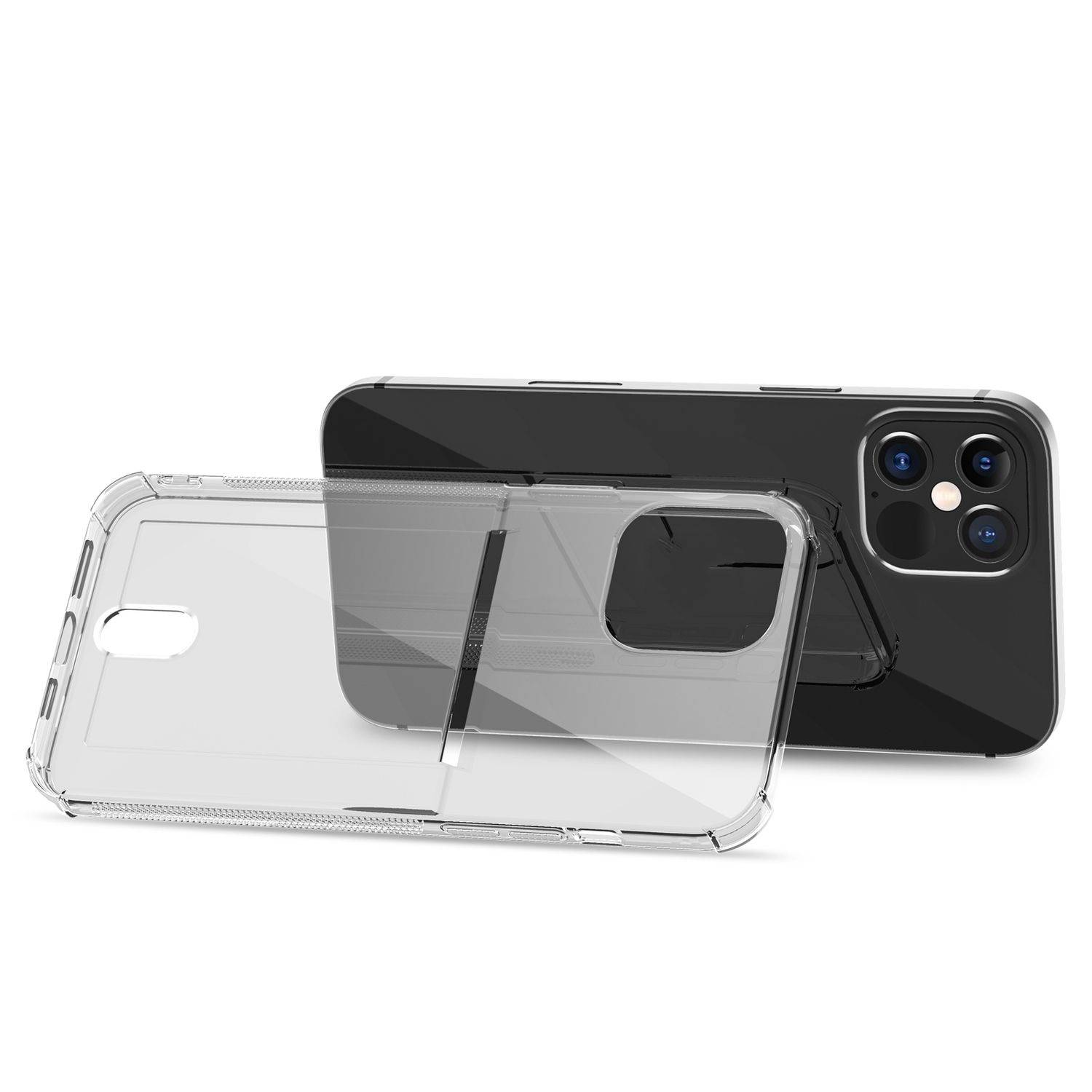 Hülle kompatibel mit Apple iPhone 14 Pro Kunststoff Soft Handyhülle - Handy Case Transparent