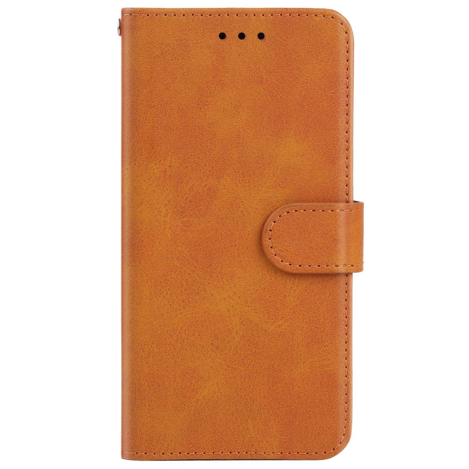 Hülle kompatibel mit Sony Xperia 10 IV Kunstleder Handyhülle - Handy Case Braun