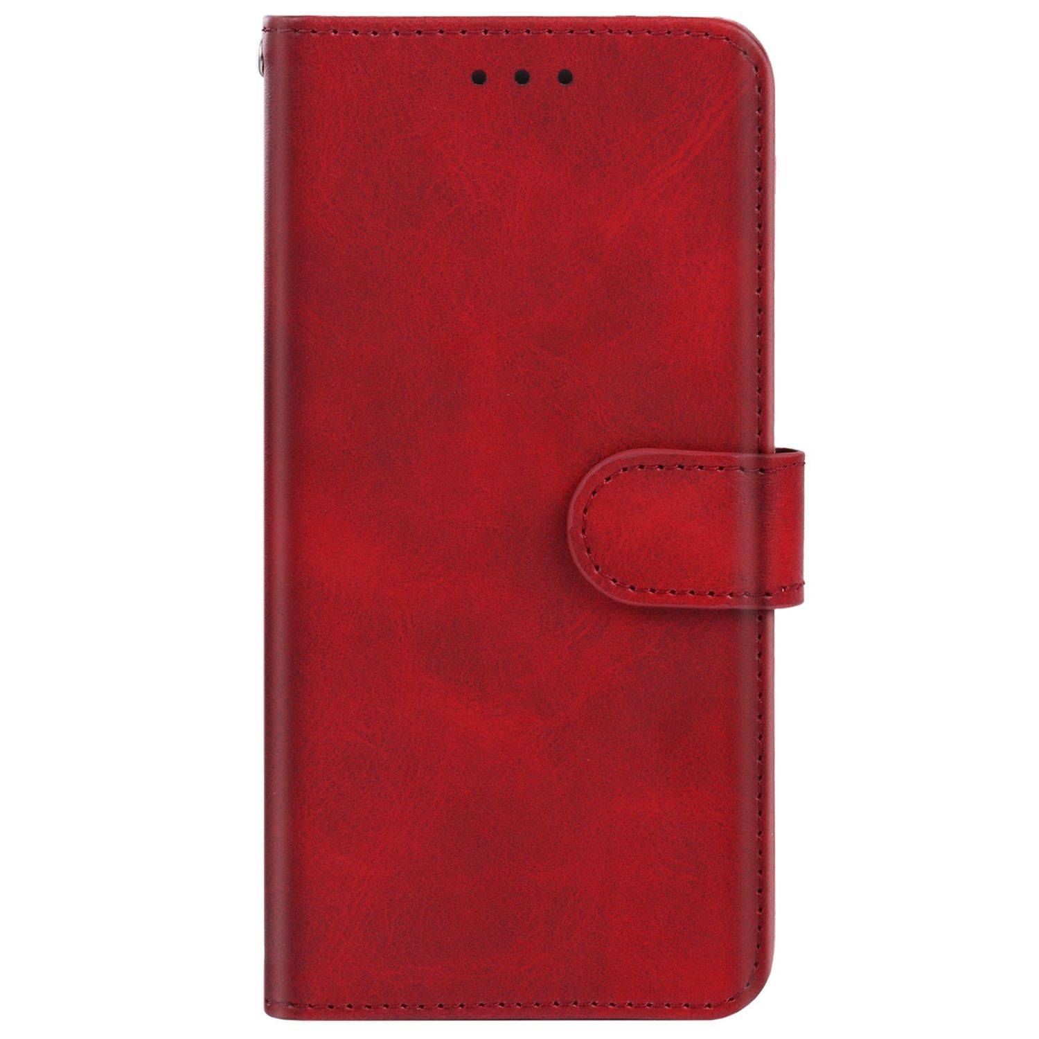 Hülle kompatibel mit Sony Xperia 1 IV Kunstleder Handyhülle - Handy Case Rot
