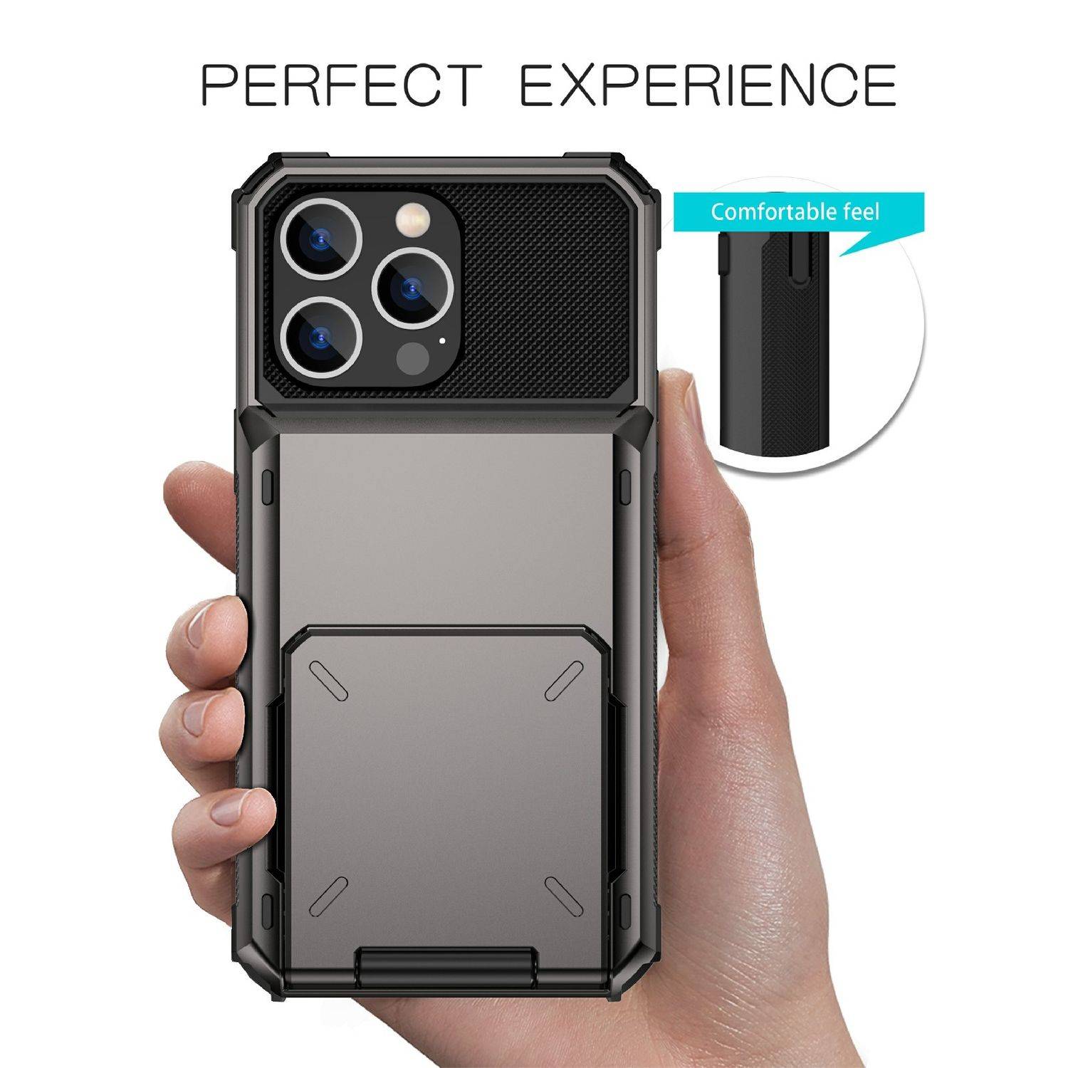 Hülle kompatibel mit Apple iPhone 14 Kunststoff Soft Handyhülle - Handy Case Schwarz