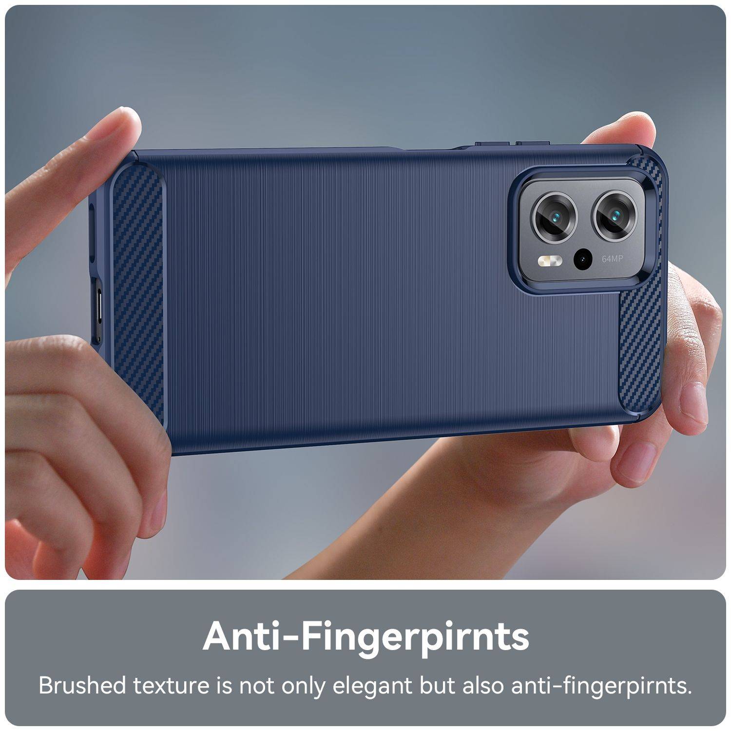 Hülle kompatibel mit Xiaomi Redmi 10 2022 Kunststoff Soft Handyhülle - Handy Case Blau