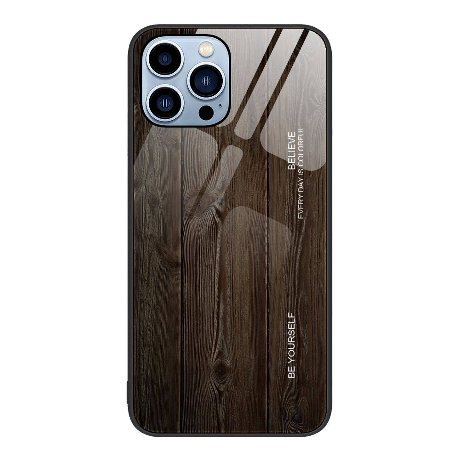 Hülle kompatibel mit Apple iPhone 13 Pro Kunststoff Soft Handyhülle - Handy Case Schwarz