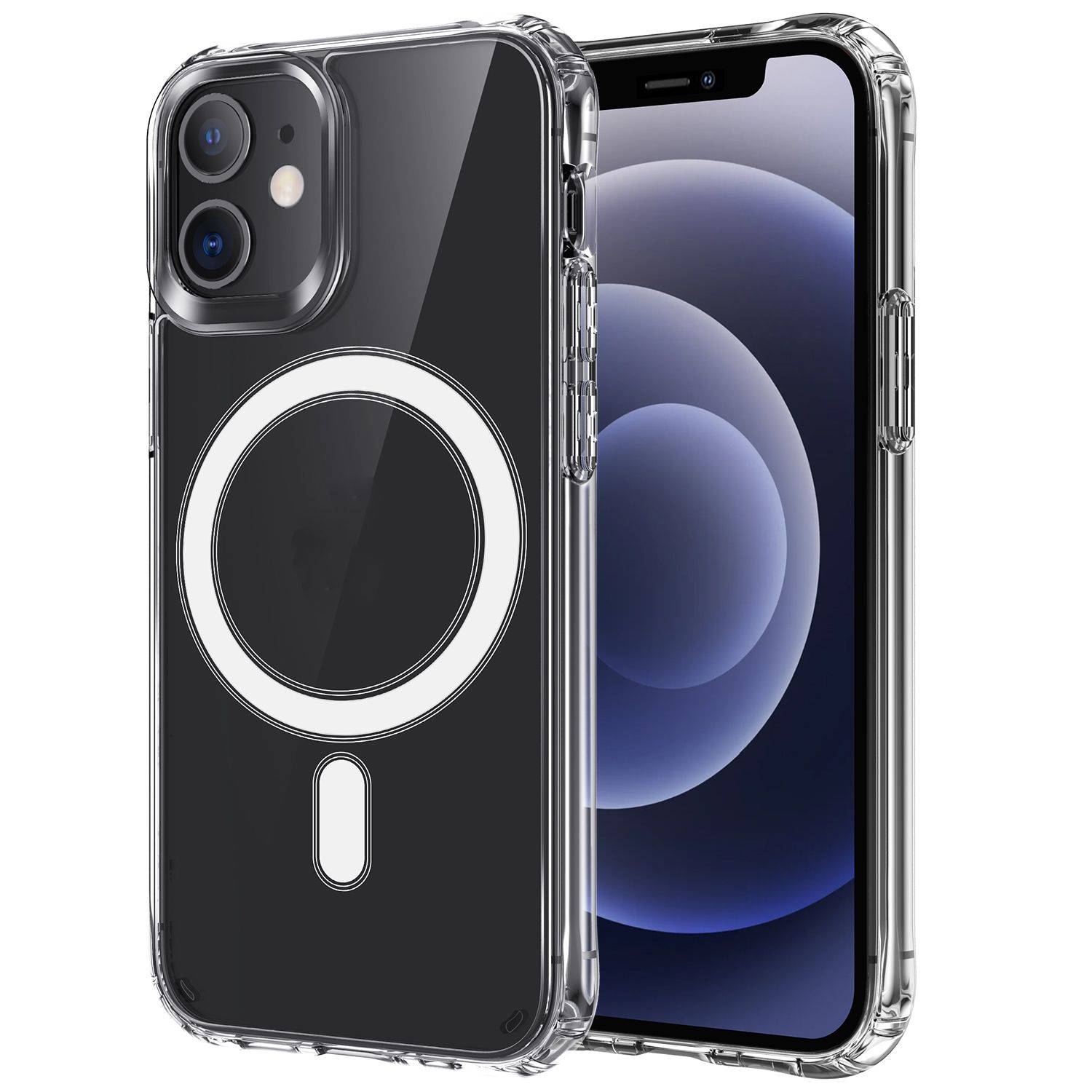 Hülle kompatibel mit Apple iPhone 12 Pro Max Kunststoff Soft Handyhülle - Handy Case Transparent