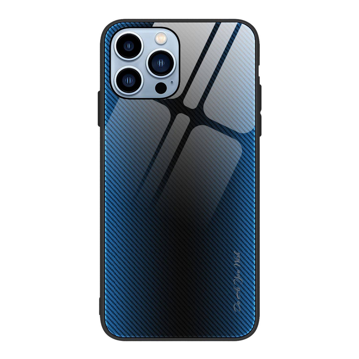 Hülle kompatibel mit Apple iPhone 14 Plus Kunststoff Soft Handyhülle - Handy Case Blau