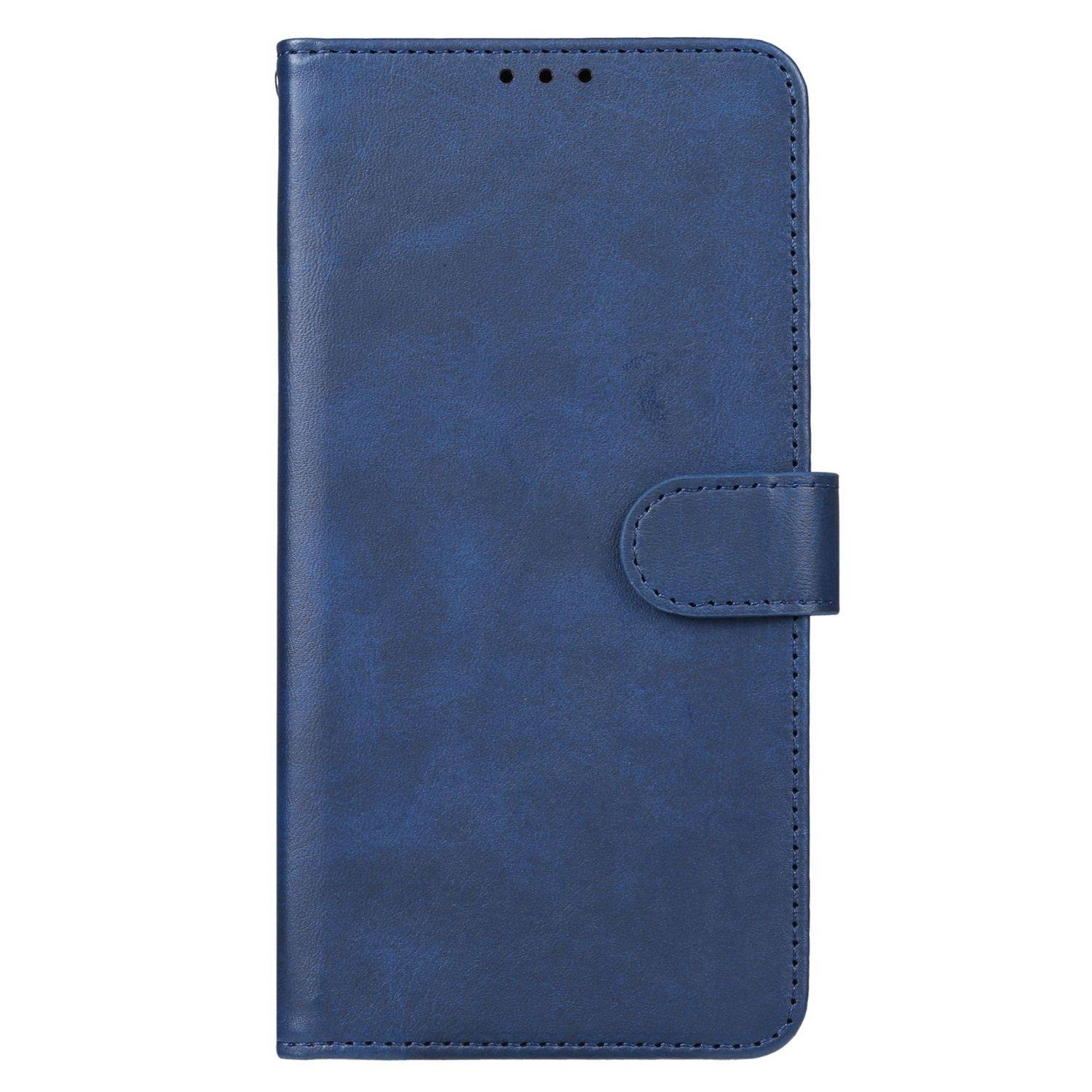 Hülle kompatibel mit Samsung Galaxy S23 Kunstleder Handyhülle - Handy Case Blau