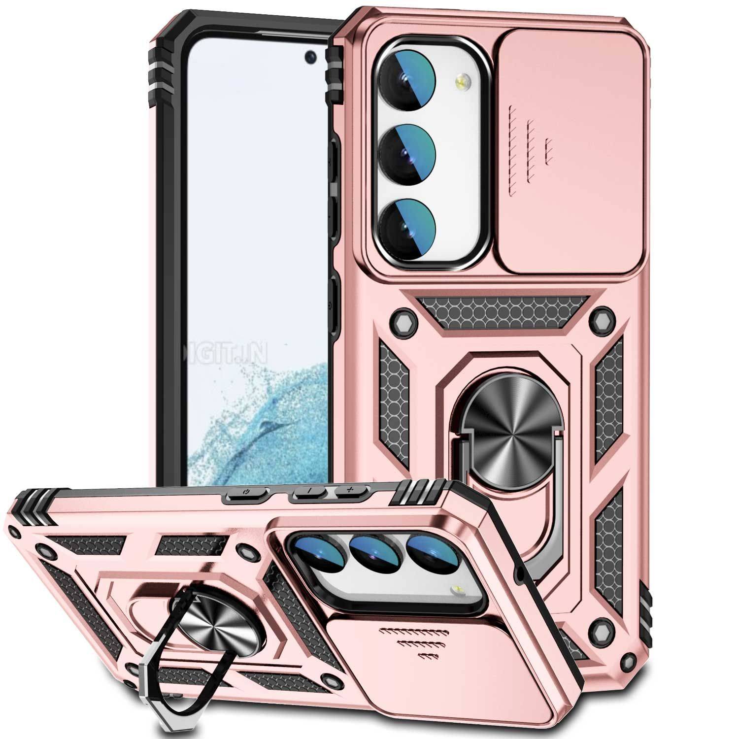 Hülle kompatibel mit Samsung Galaxy S23 Plus Kunststoff Soft Handyhülle - Handy Case Rose Gold