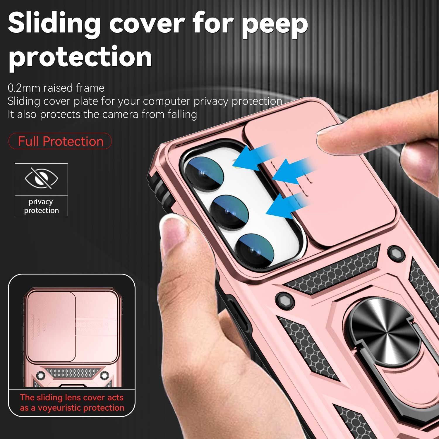 Hülle kompatibel mit Samsung Galaxy S23 Plus Kunststoff Soft Handyhülle - Handy Case Rose Gold