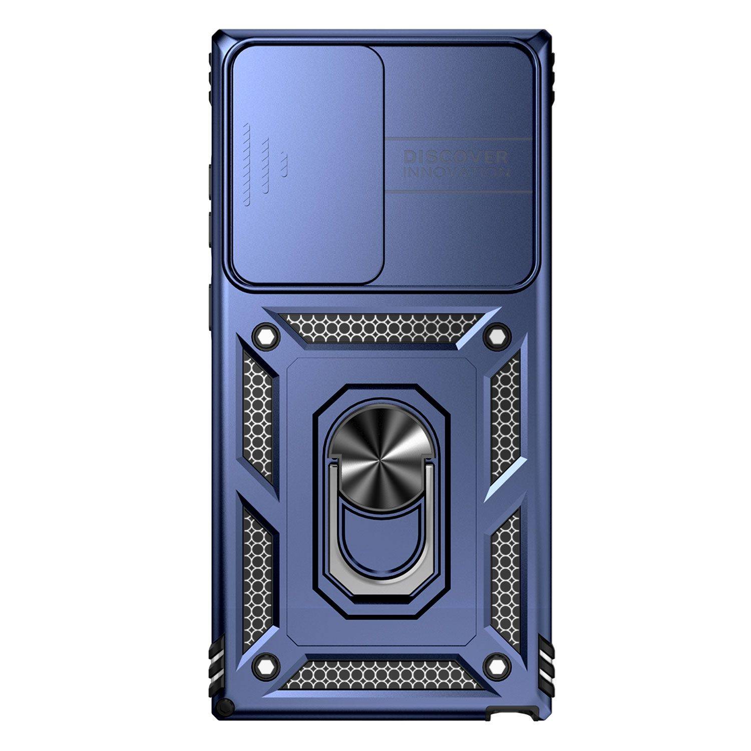 Hülle kompatibel mit Samsung Galaxy S23 Ultra Kunststoff Soft Handyhülle - Handy Case Blau