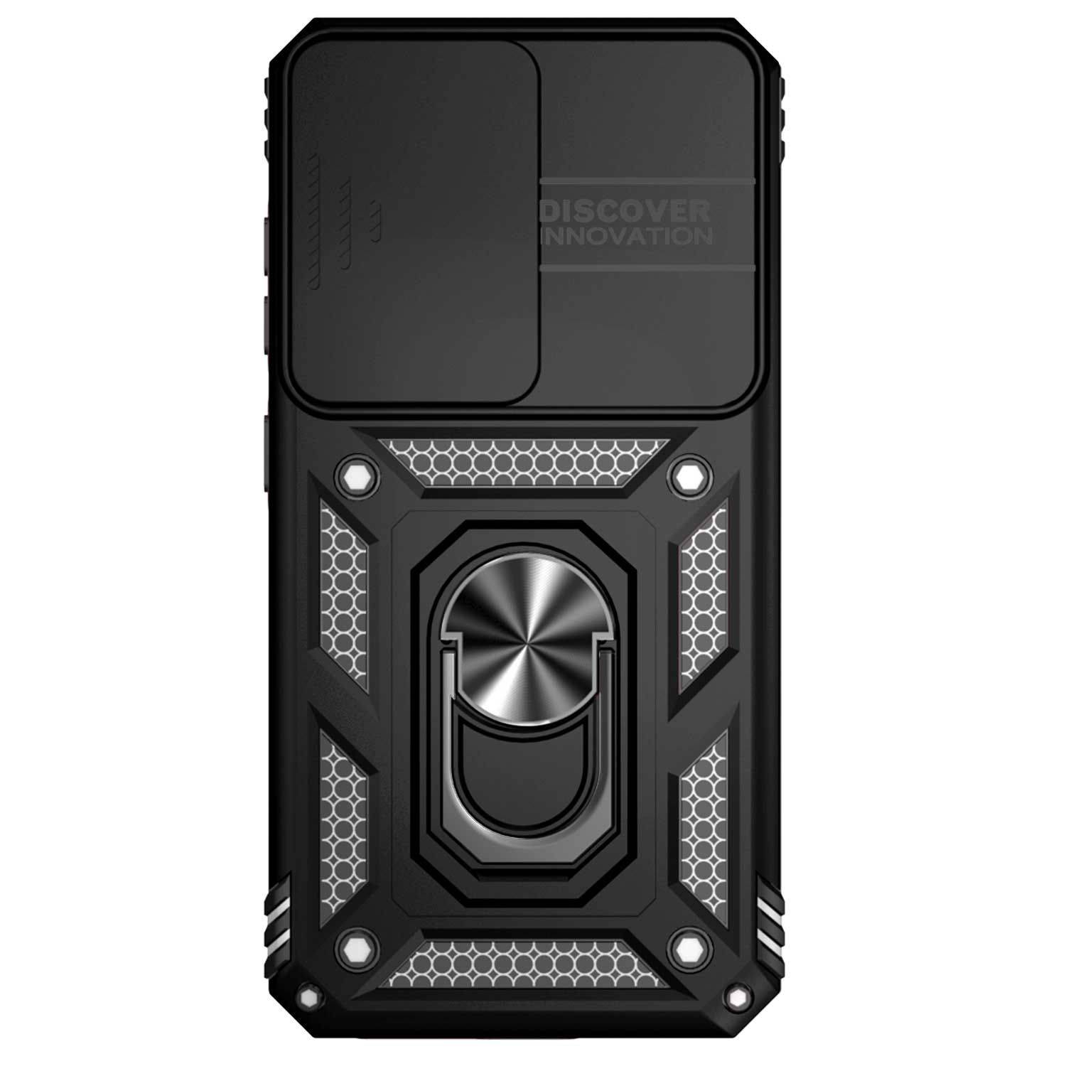 Hülle kompatibel mit Samsung Galaxy S23 Kunststoff Soft Handyhülle - Handy Case Schwarz