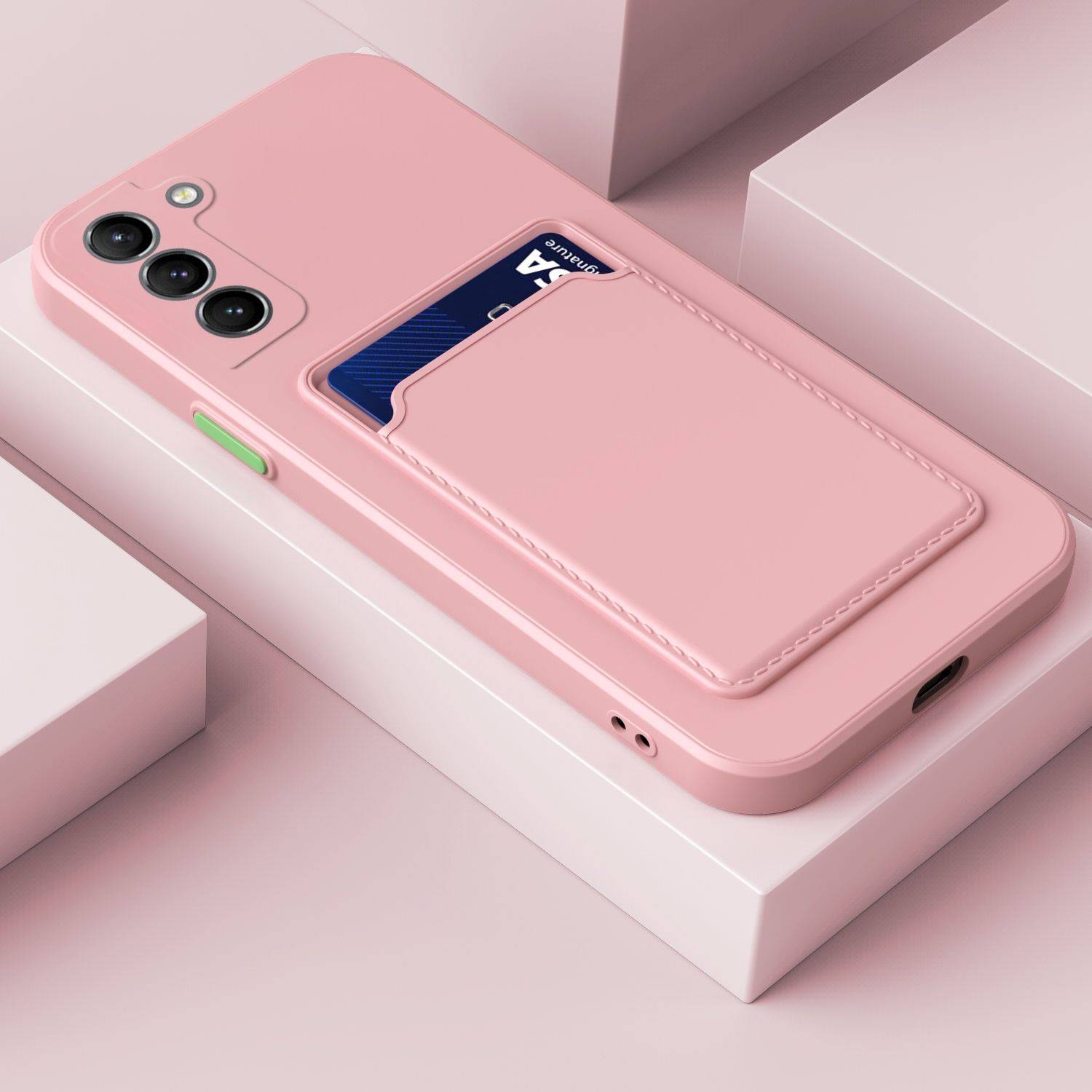 Hülle kompatibel mit Samsung Galaxy S23 Kunststoff Soft Handyhülle - Handy Case Rosa