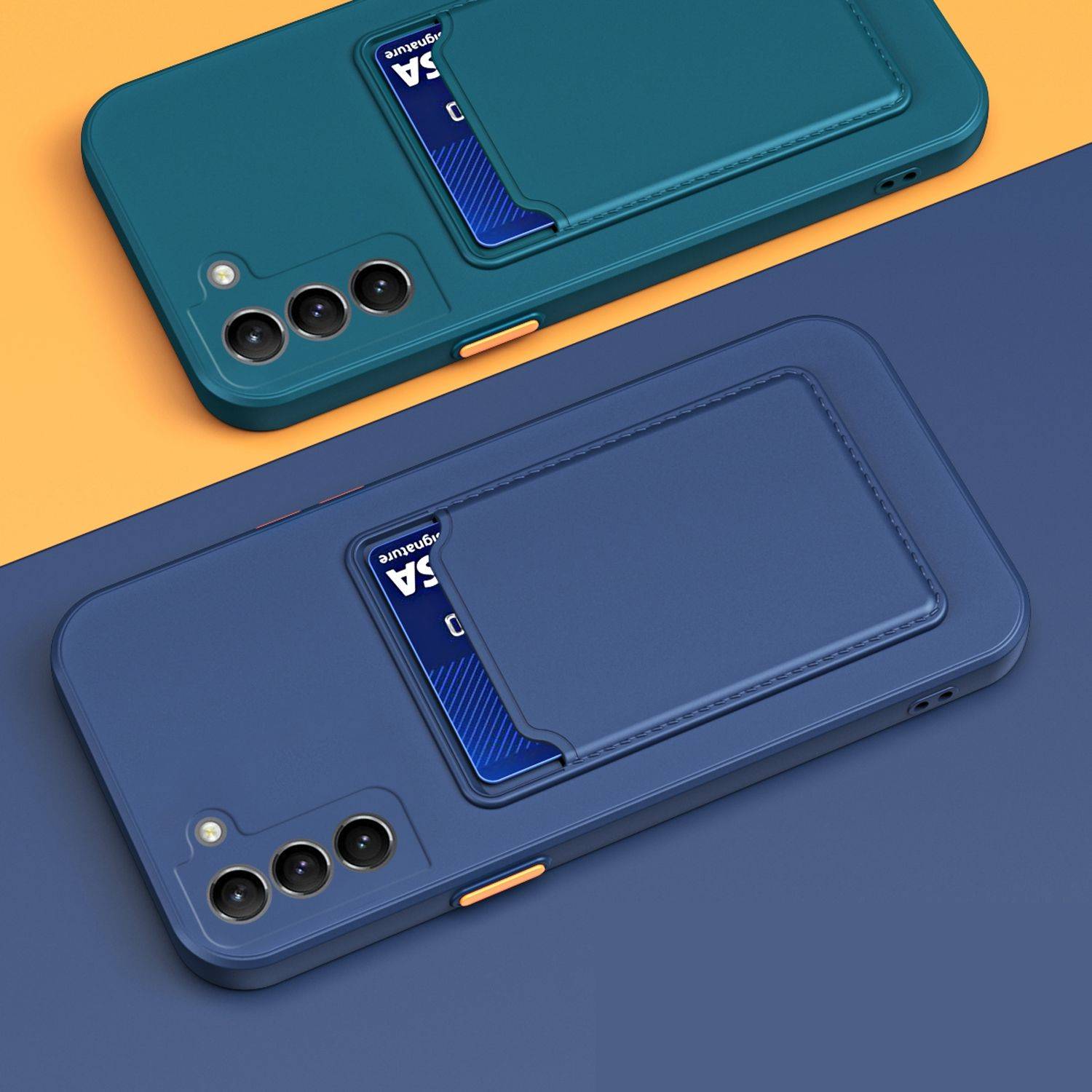 Hülle kompatibel mit Samsung Galaxy S23 Plus Kunststoff Soft Handyhülle - Handy Case Violett