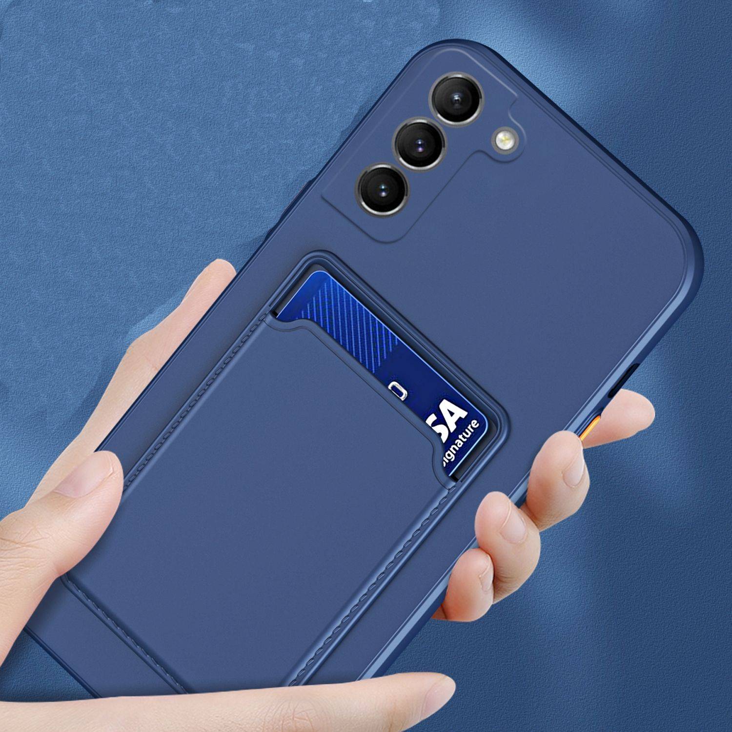 Hülle kompatibel mit Samsung Galaxy S23 Plus Kunststoff Soft Handyhülle - Handy Case Weiß