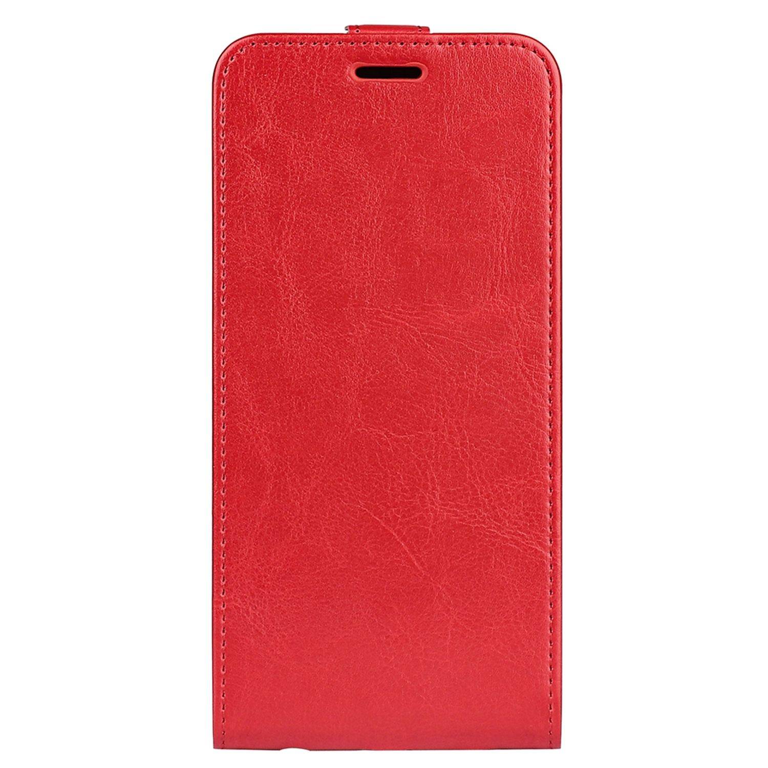 Hülle kompatibel mit Samsung Galaxy S23 Kunstleder Handyhülle - Handy Case Rot
