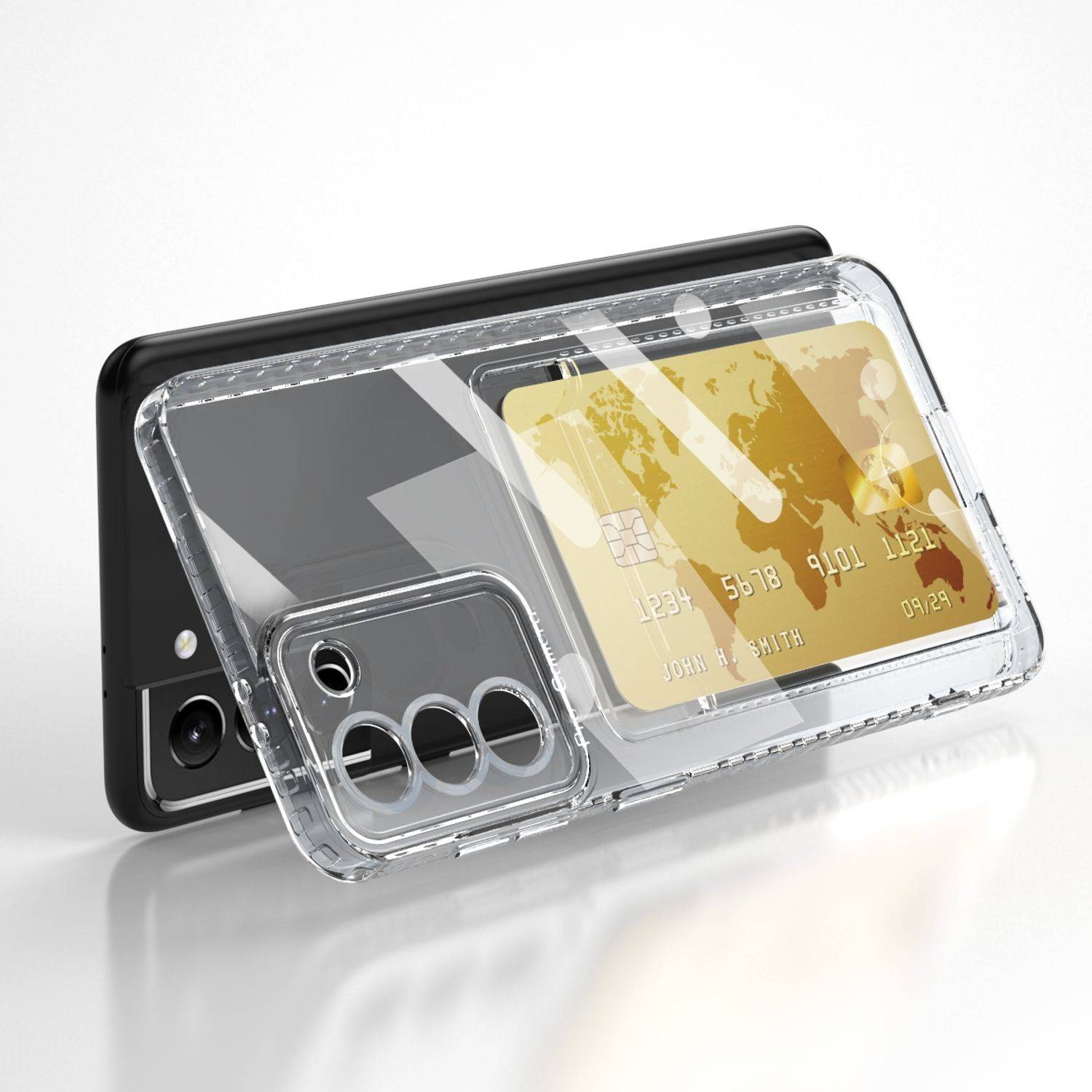 Hülle kompatibel mit Samsung Galaxy S23 Kunststoff Soft Handyhülle - Handy Case Transparent