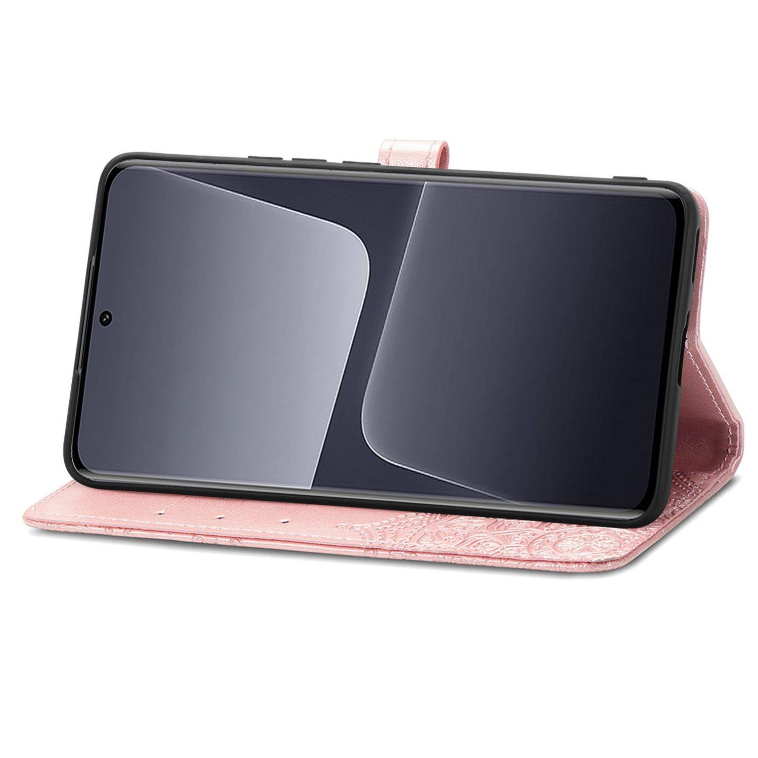 Hülle kompatibel mit Xiaomi 13 Kunstleder Handyhülle - Handy Case Rose Gold