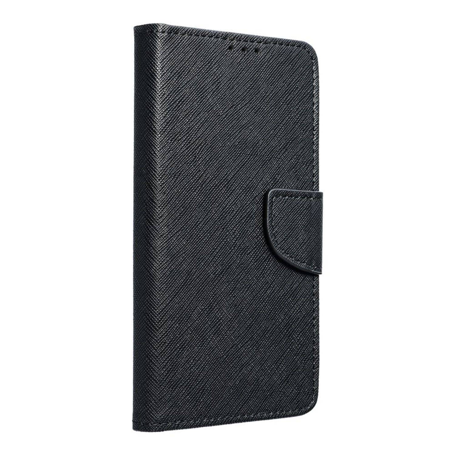 Hülle kompatibel mit Samsung Galaxy S23 Plus Kunstleder Handyhülle - Handy Case Schwarz
