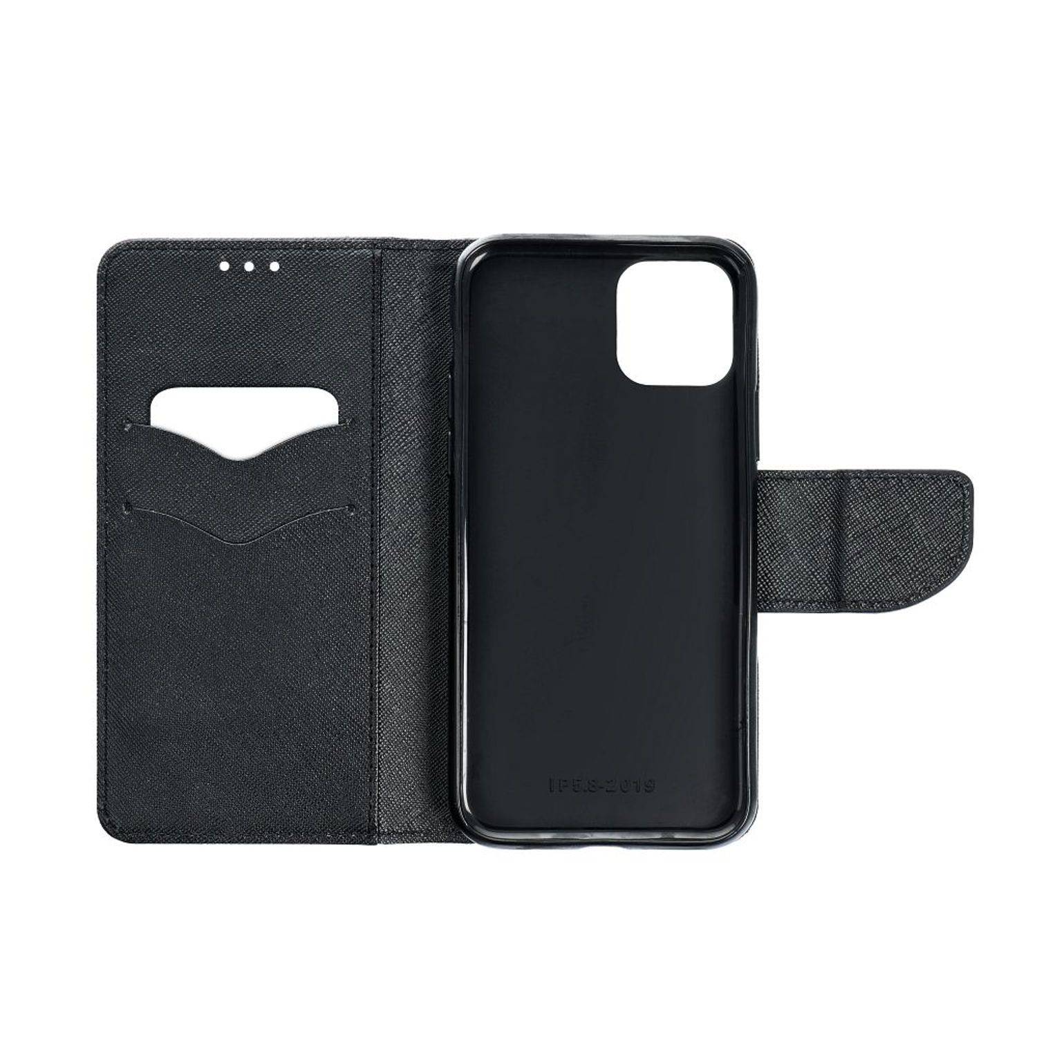 Hülle kompatibel mit Samsung Galaxy S23 Plus Kunstleder Handyhülle - Handy Case Schwarz