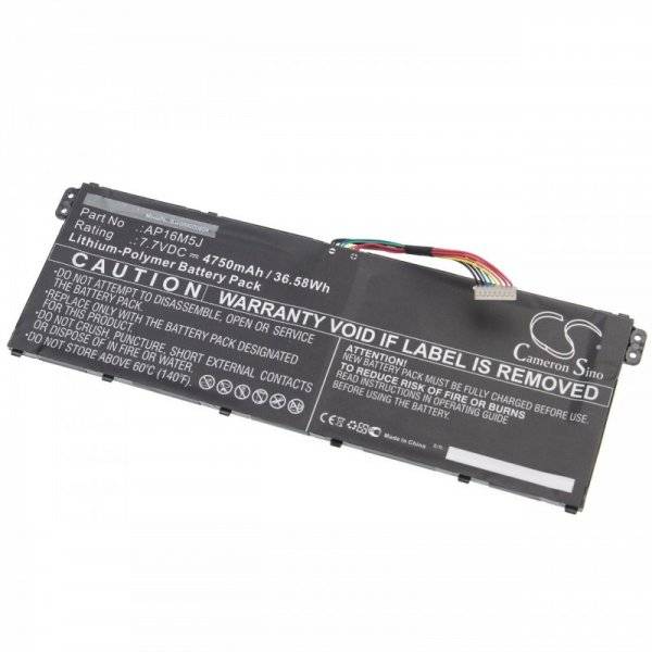 Akku passend für Acer Aspire 3 A315-21 / AP16M5J Li-Polymer 7,7V 4750mAh