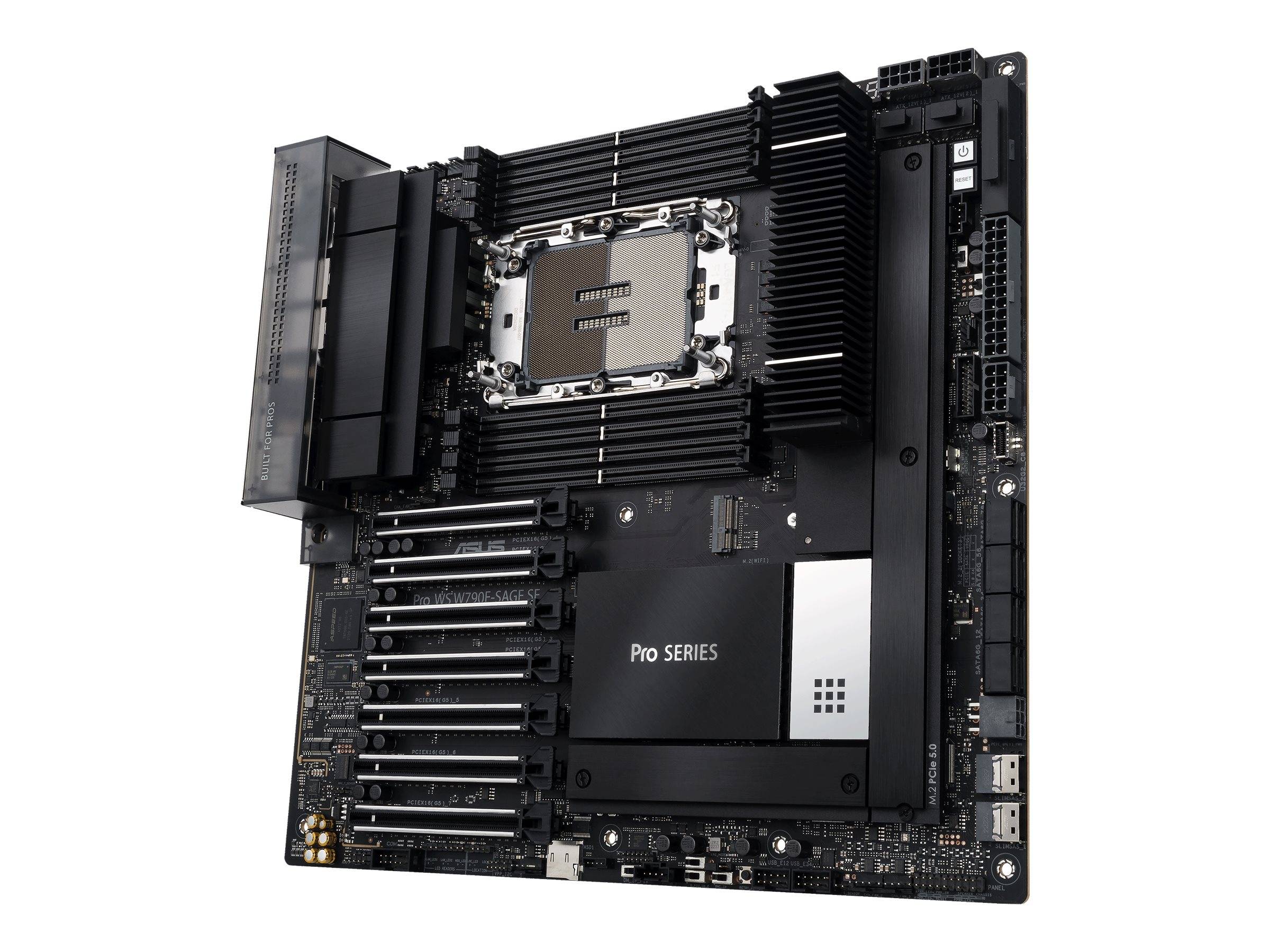 ASUS PRO WS W790E-SAGE SE - Motherboard - SSI EEB - LGA4677 Socket-E - W790 Chipsatz - USB-C 3.2 Gen 2x2, USB 3.2 Gen 2x