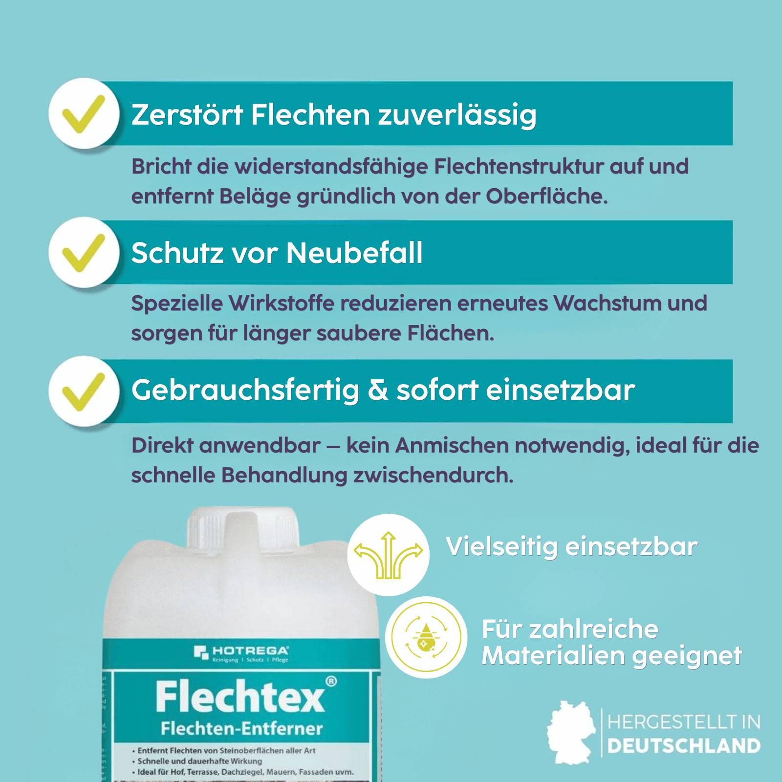 HOTREGA Flechtex Flechtenentferner 2 L