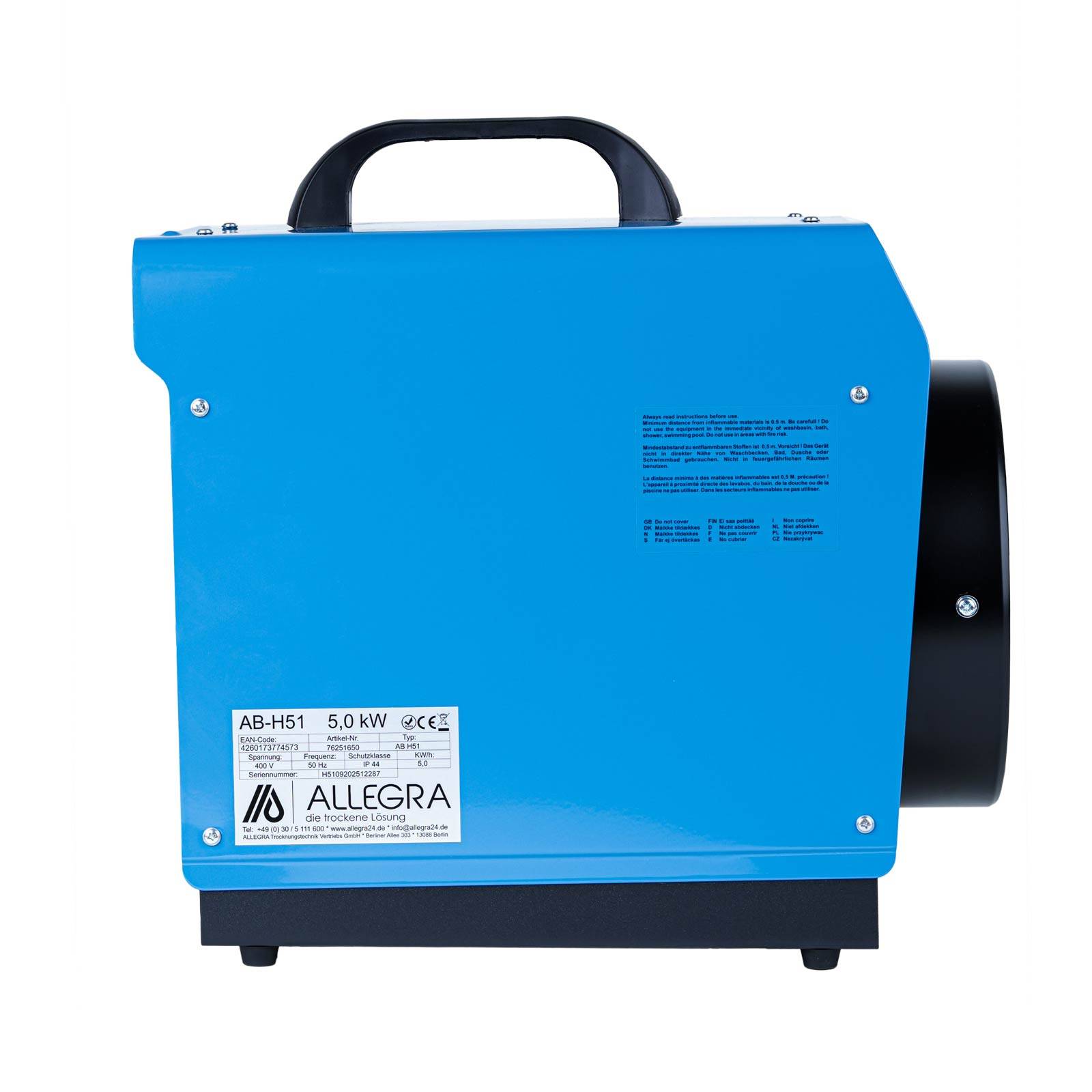 Heizlüfter AB-H51 - 5,0 kW - 400 V
