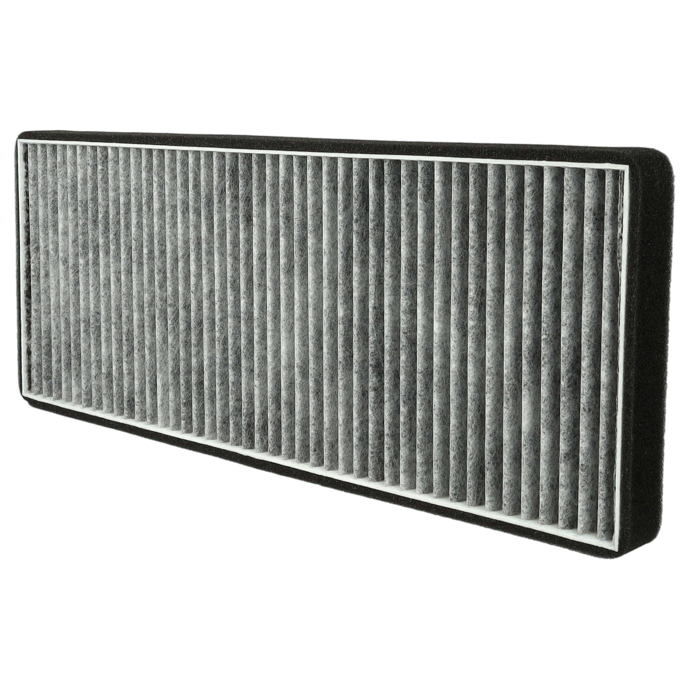 vhbw Innenraumfilter kompatibel mit Audi A4 1995/01-2000/11, 1995/01-1997/07, 1994/11-2000/11, 1994/11-2000/10 PKW - Mit Aktivkohle