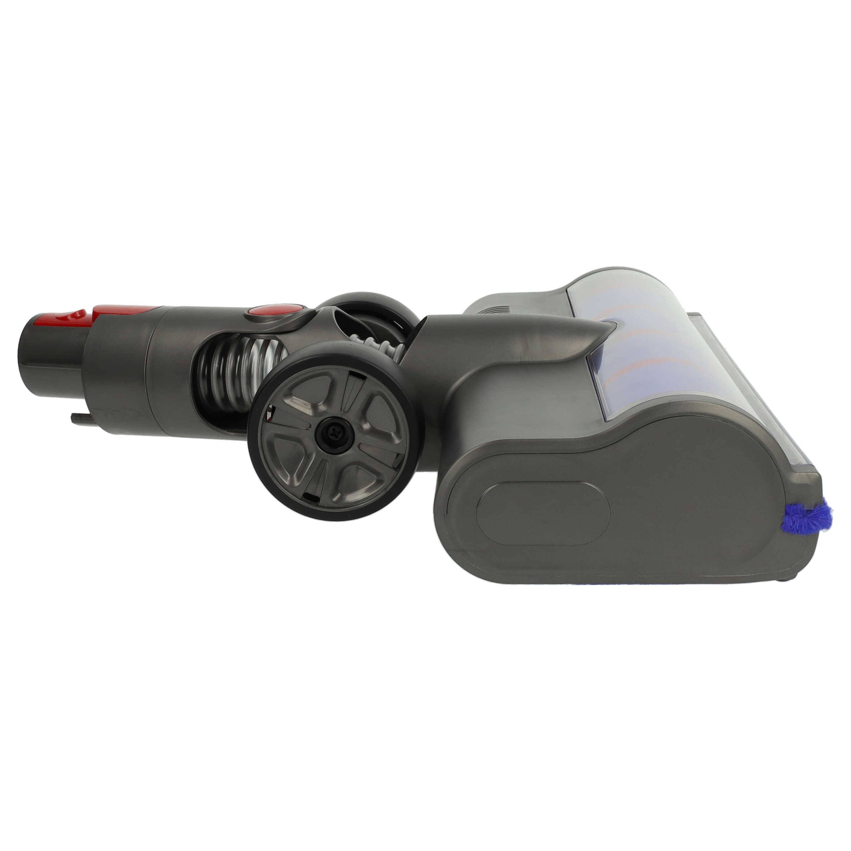 vhbw Turbodüse Bodendüse Softbürste kompatibel mit Dyson V10, V11, V11 Outsize, V15 Detect Absolute Staubsauger, 26,2 cm breit, mit Softwalze
