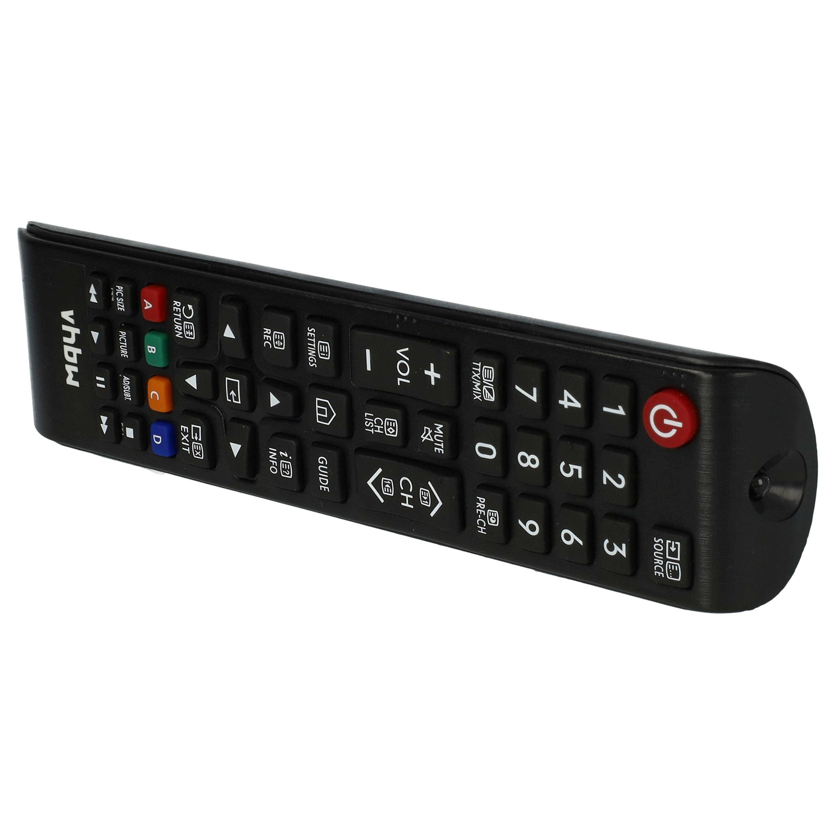 vhbw Fernbedienung kompatibel mit Samsung UE65MU7350UXMI, UE65MU7500UXMI, UE65MU7070, UE65MU8000 Fernseher, TV - Ersatzfernbedienung