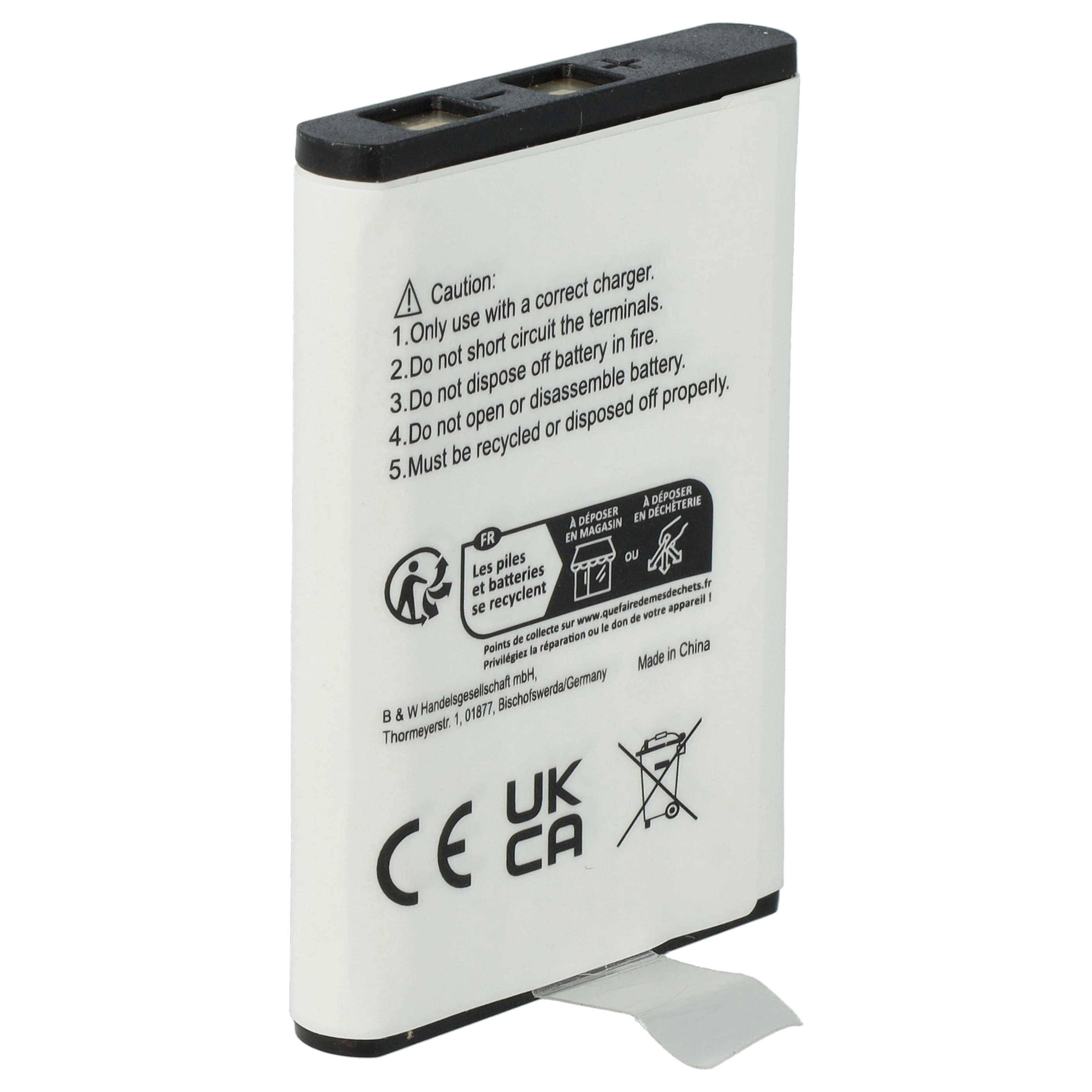 vhbw 5x Akku Ersatz für Baofeng BL-3 für Funkgerät, Walkie Talkie (1500 mAh, 3,7 V, Li-Ion)