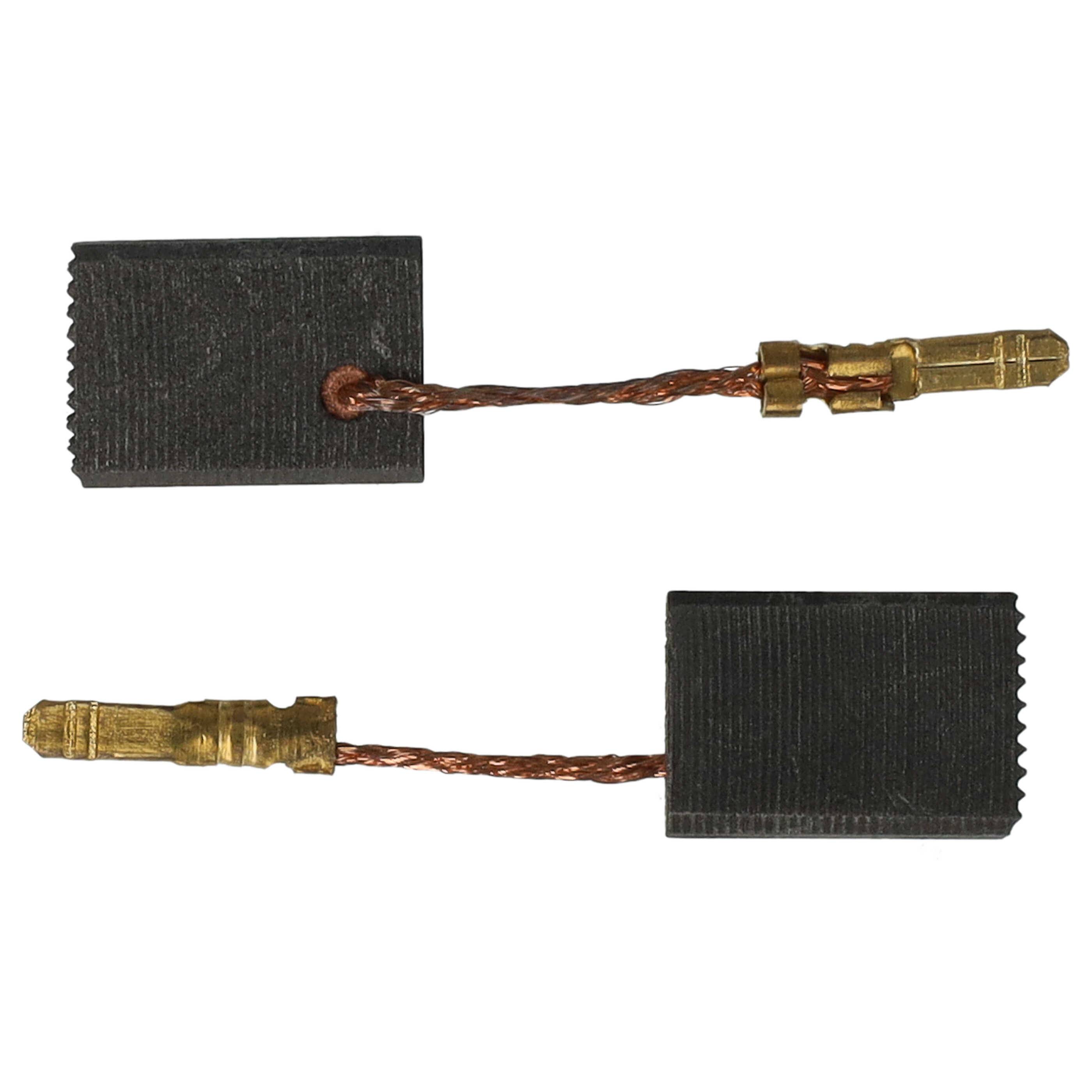 vhbw 2x Kohlebürste 16 x 11 x 5 mm Ersatz für Metabo 316034930, 31603551, 316035510 für Winkelschleifer, Multifunktionswerkzeug