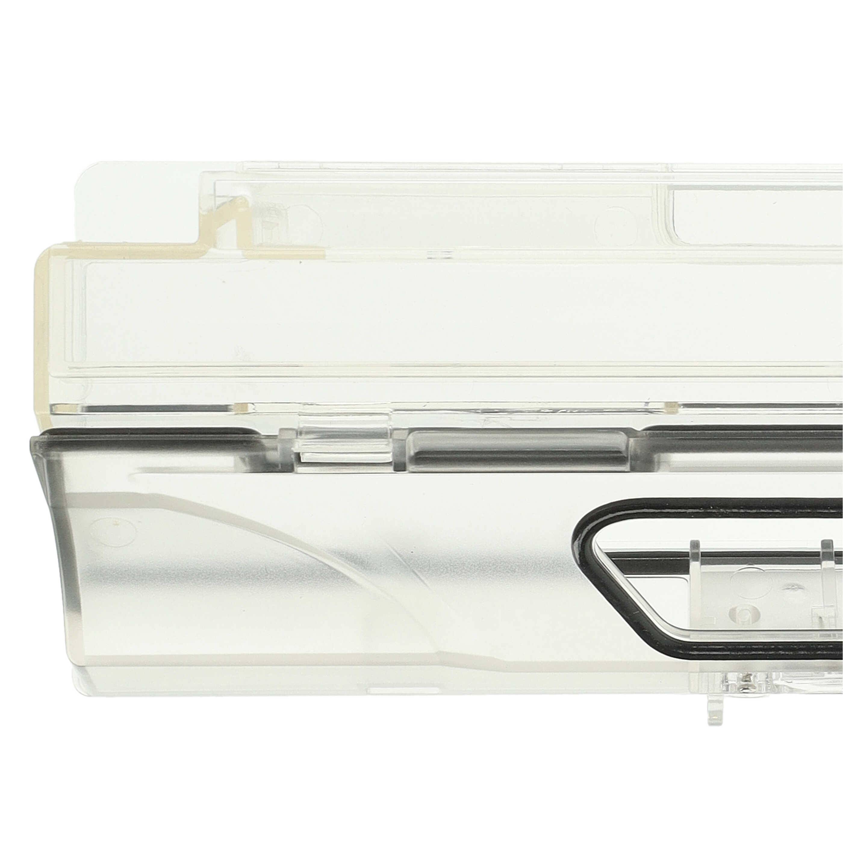 vhbw Staubbehälter kompatibel mit Roborock S6 MaxV, S6 Pure, T7 Saugroboter - Staubbox, ABS (Acrylnitril-Butadien-Styrol), Transparent